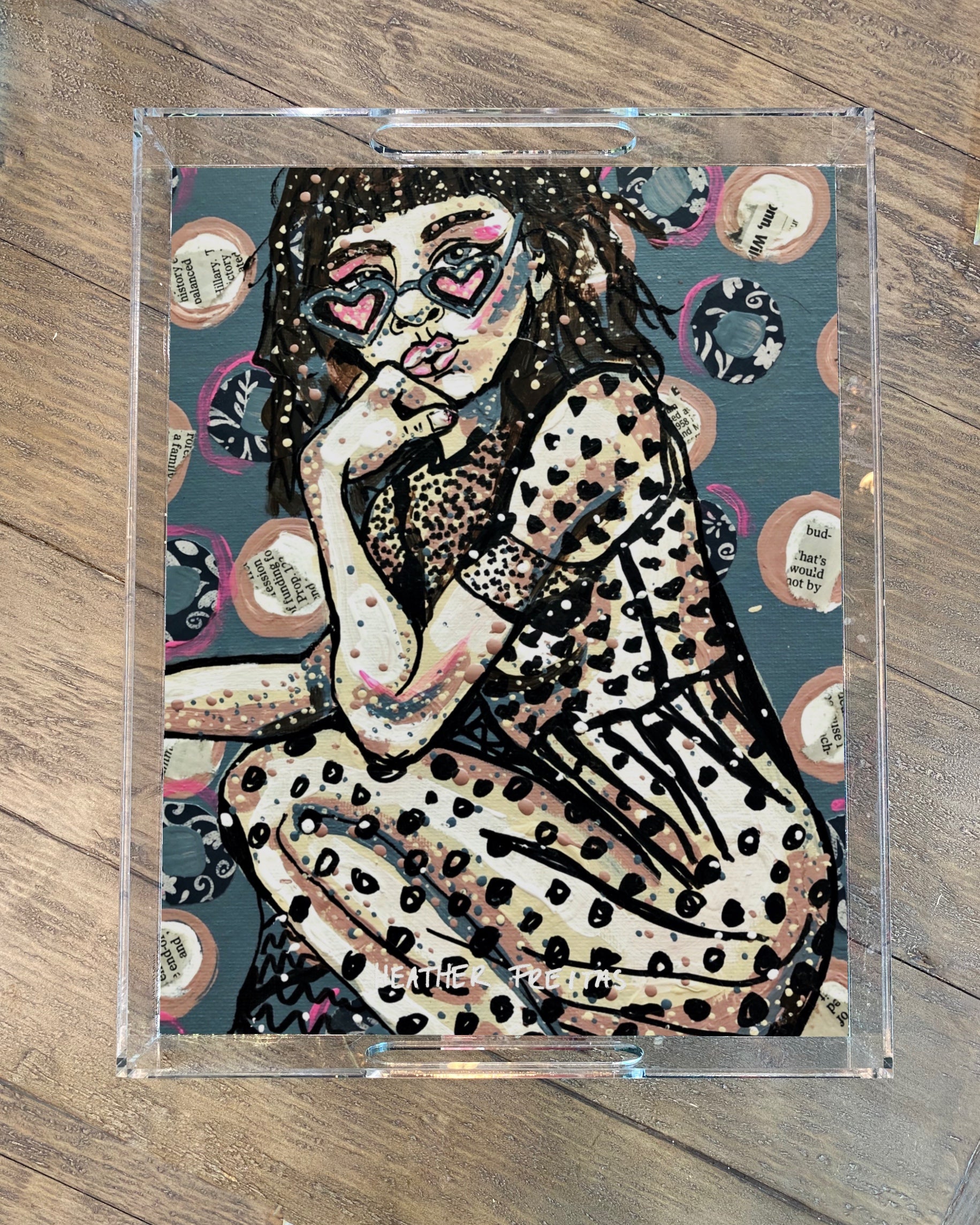 Lou Von Bright - Limited Edition Acrylic Tray