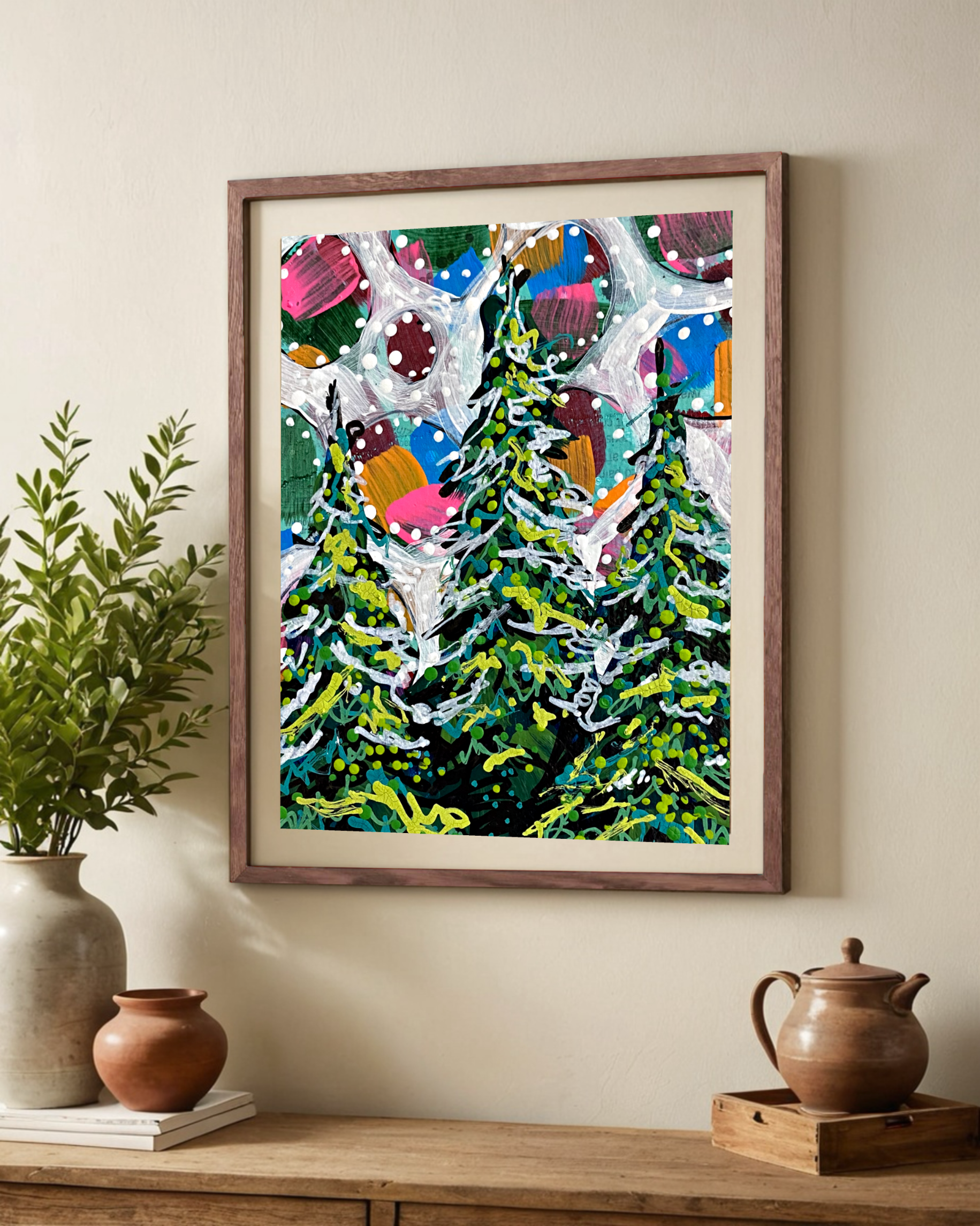 Pretty Pines - Limited Edition Signed Paper Print