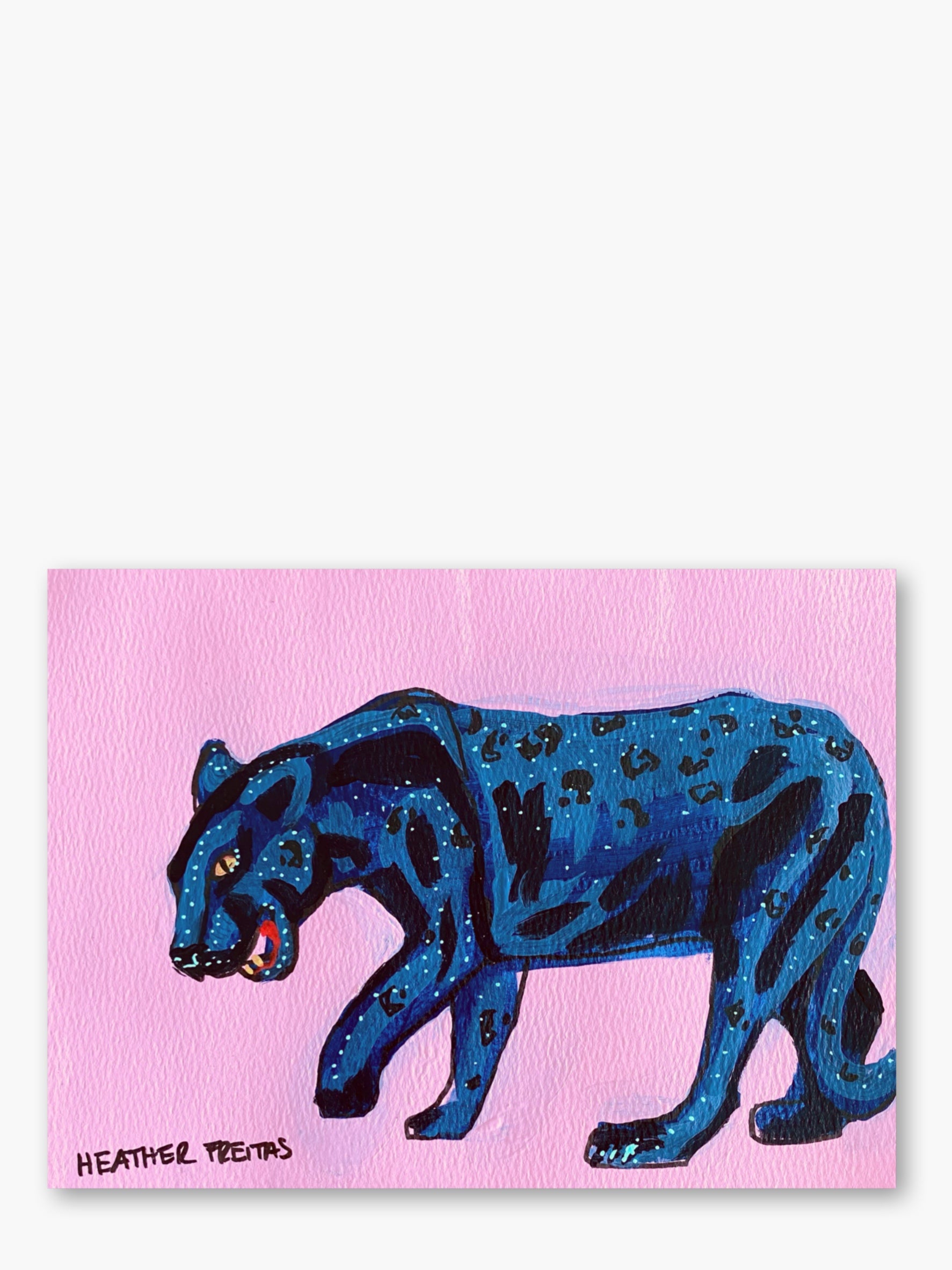 Oklahoma Black Panther - Original Painting