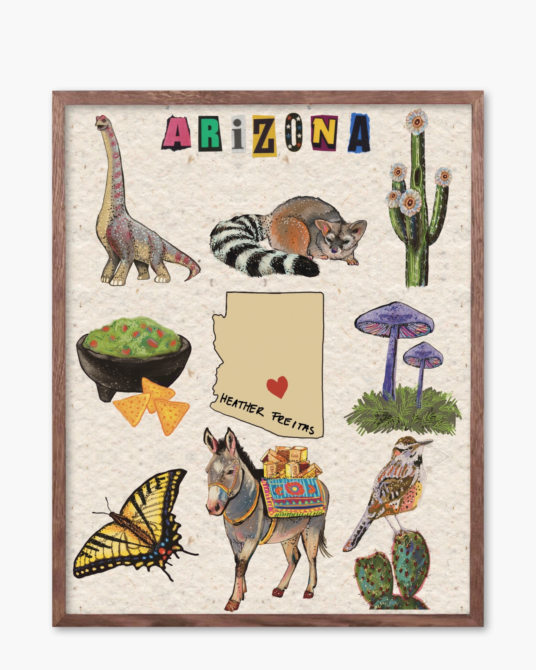 Arizona - Limited Edition Signed Paper Print