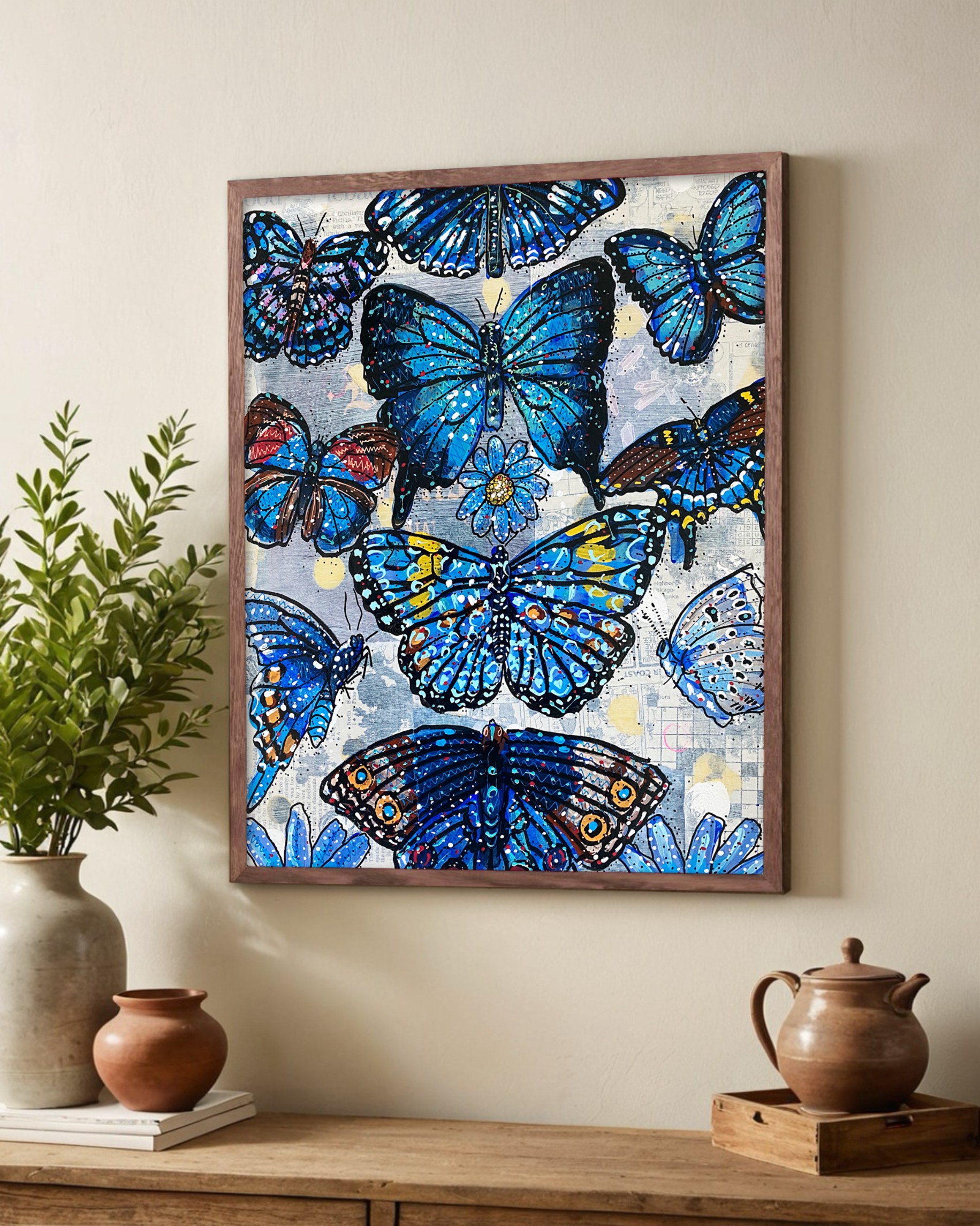 Butterfly Blue - Limited Edition Print