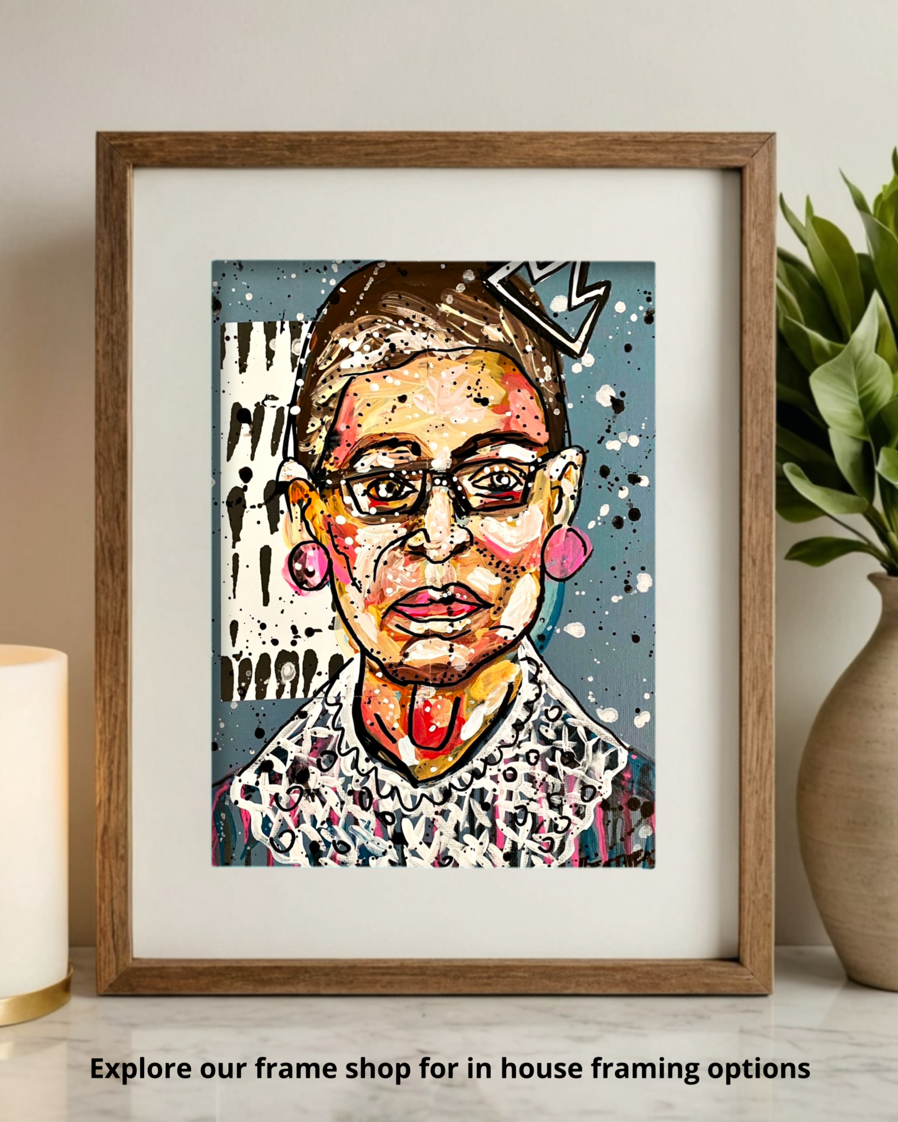 Queen RBG - Limited Edition Mini Print