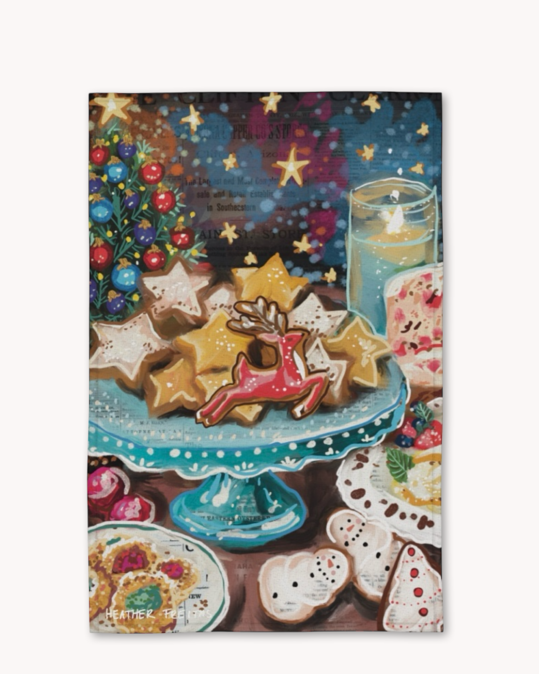 Holiday Baking Tea Towel