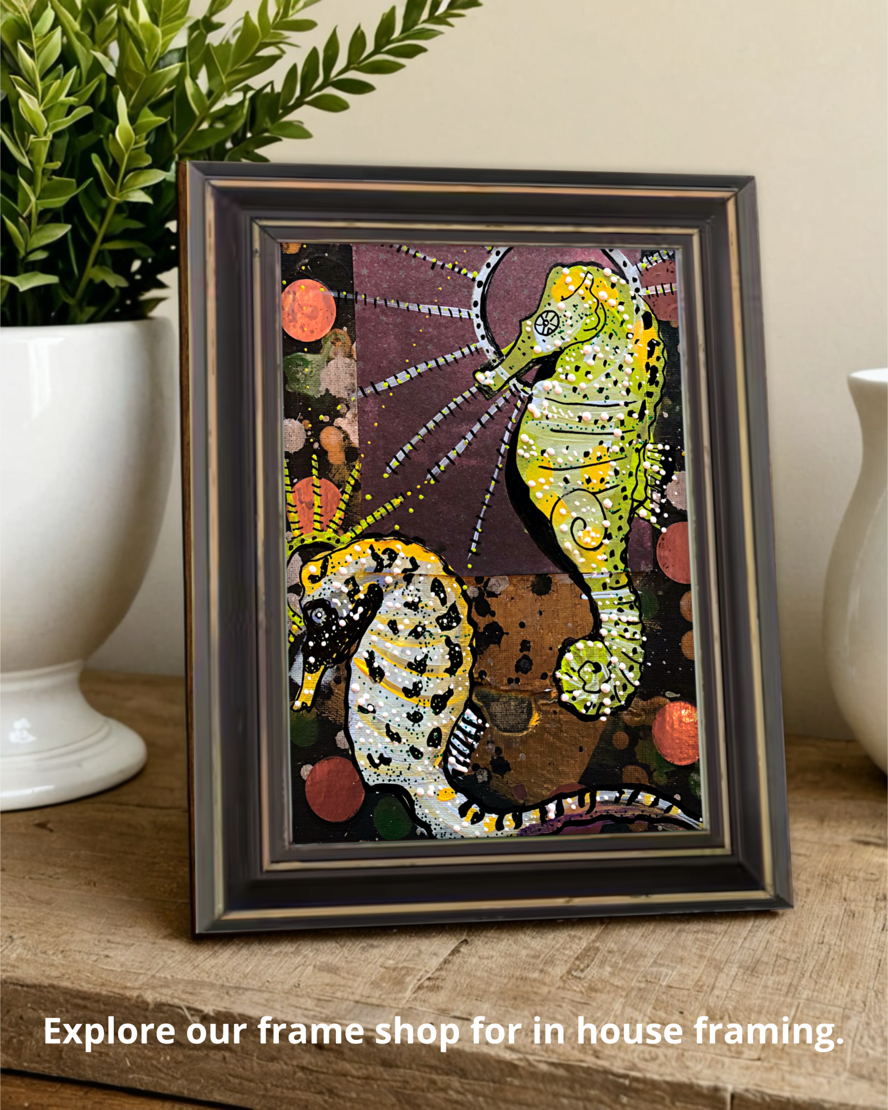 Cape Seahorses - Limited Edition Small Paper Print