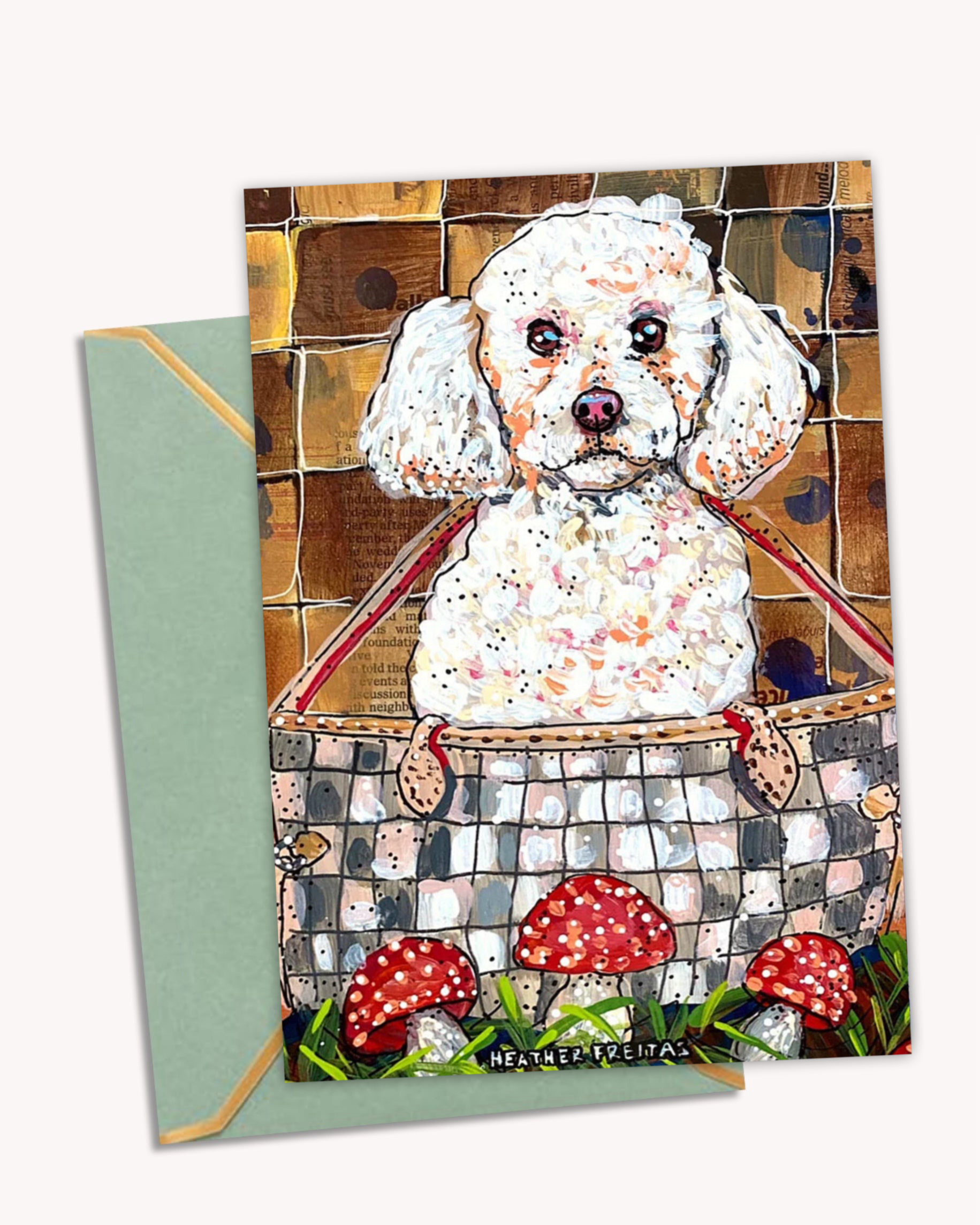 Dogs - Limited Edition Fine Art Greeting Card 9 pack