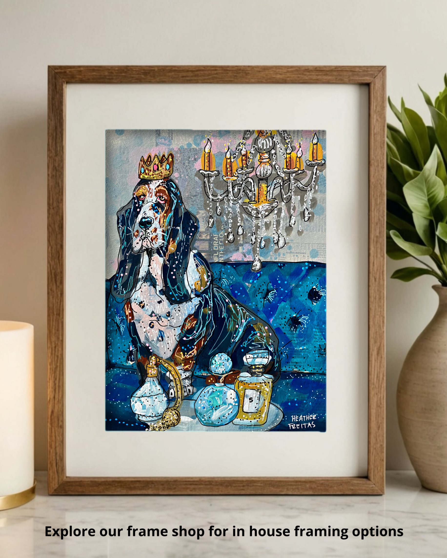 Basset Hound - Limited Edition Print