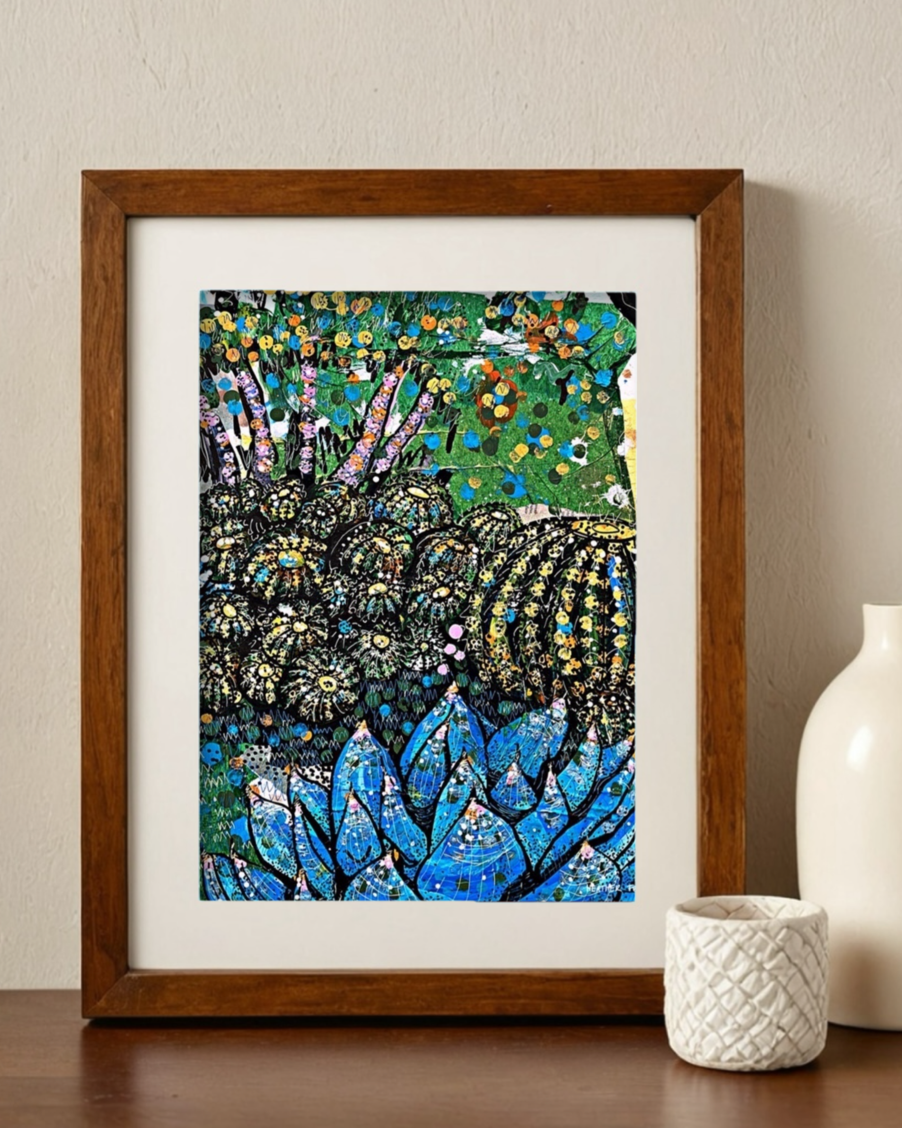 Barrel Cactus Candyland - Limited Edition Print