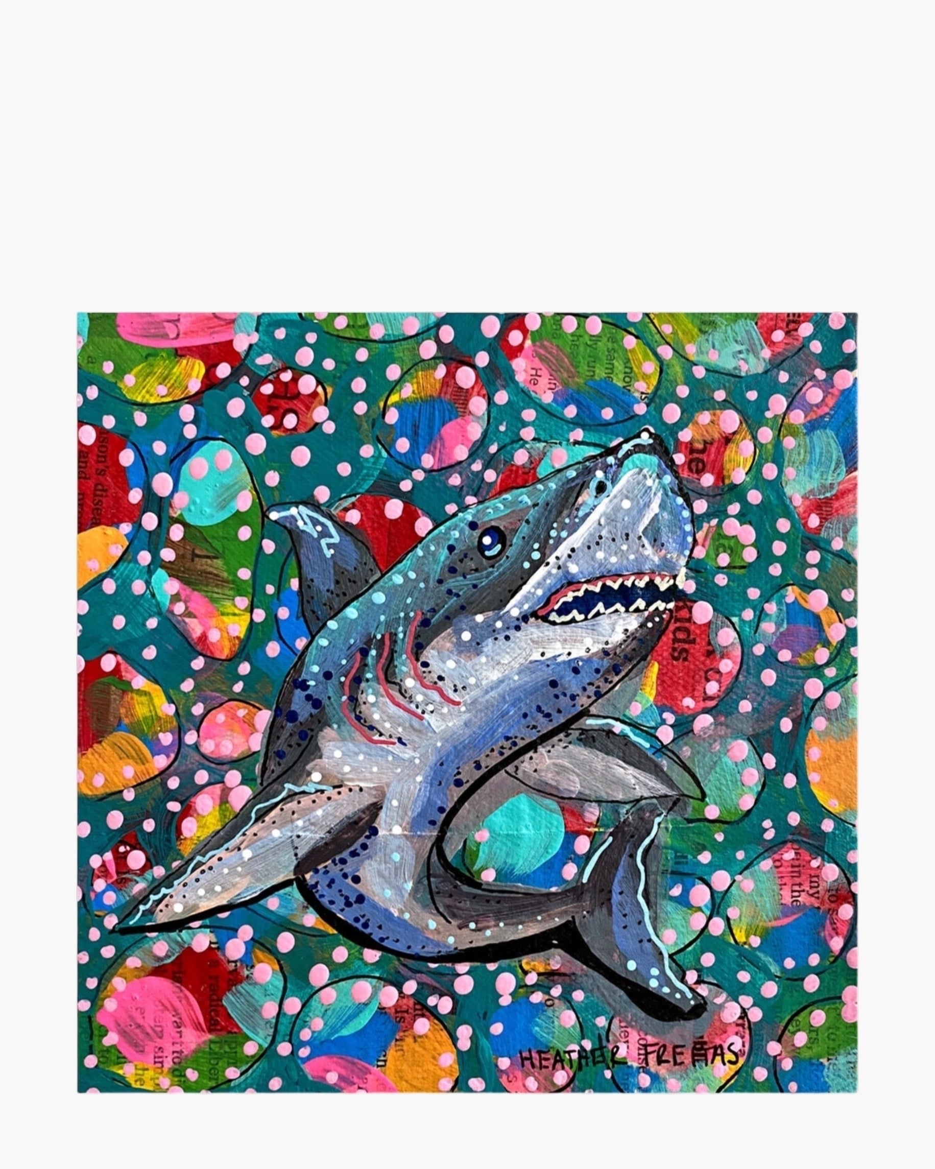 The Hunt Shark - Limited Edition Signed Paper Printt