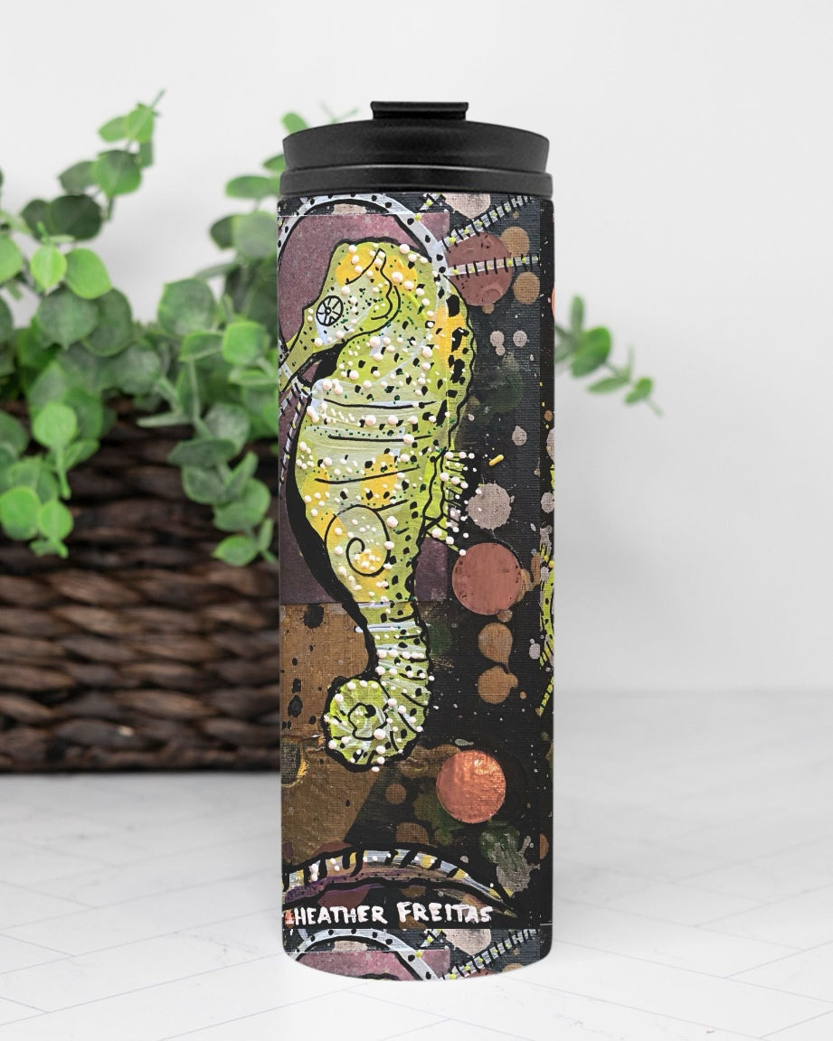 Cape Seahorse Thermal Tumbler 16 oz.