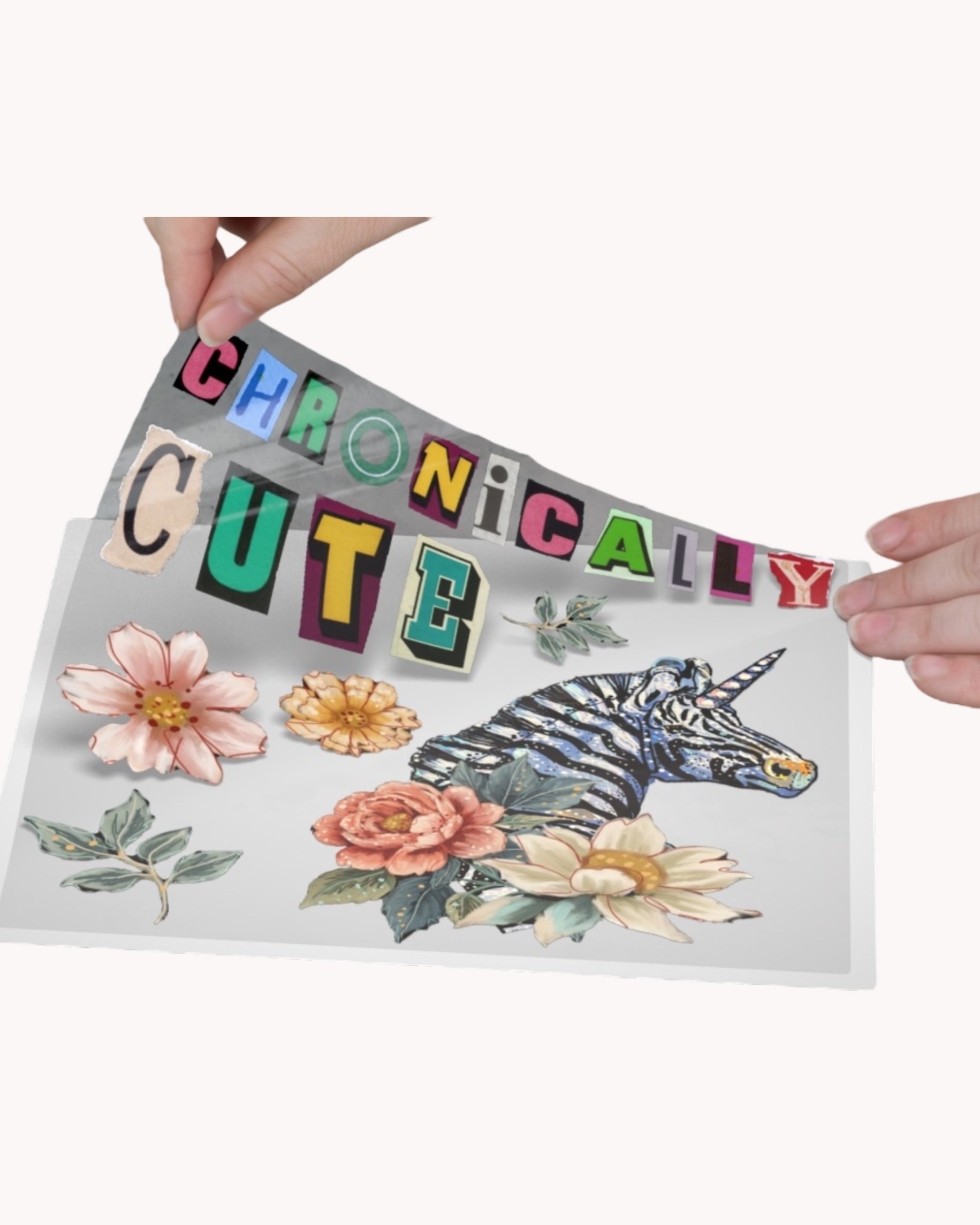 Chronically Cute 5x5 in Sticker Pack ( pay what you can )