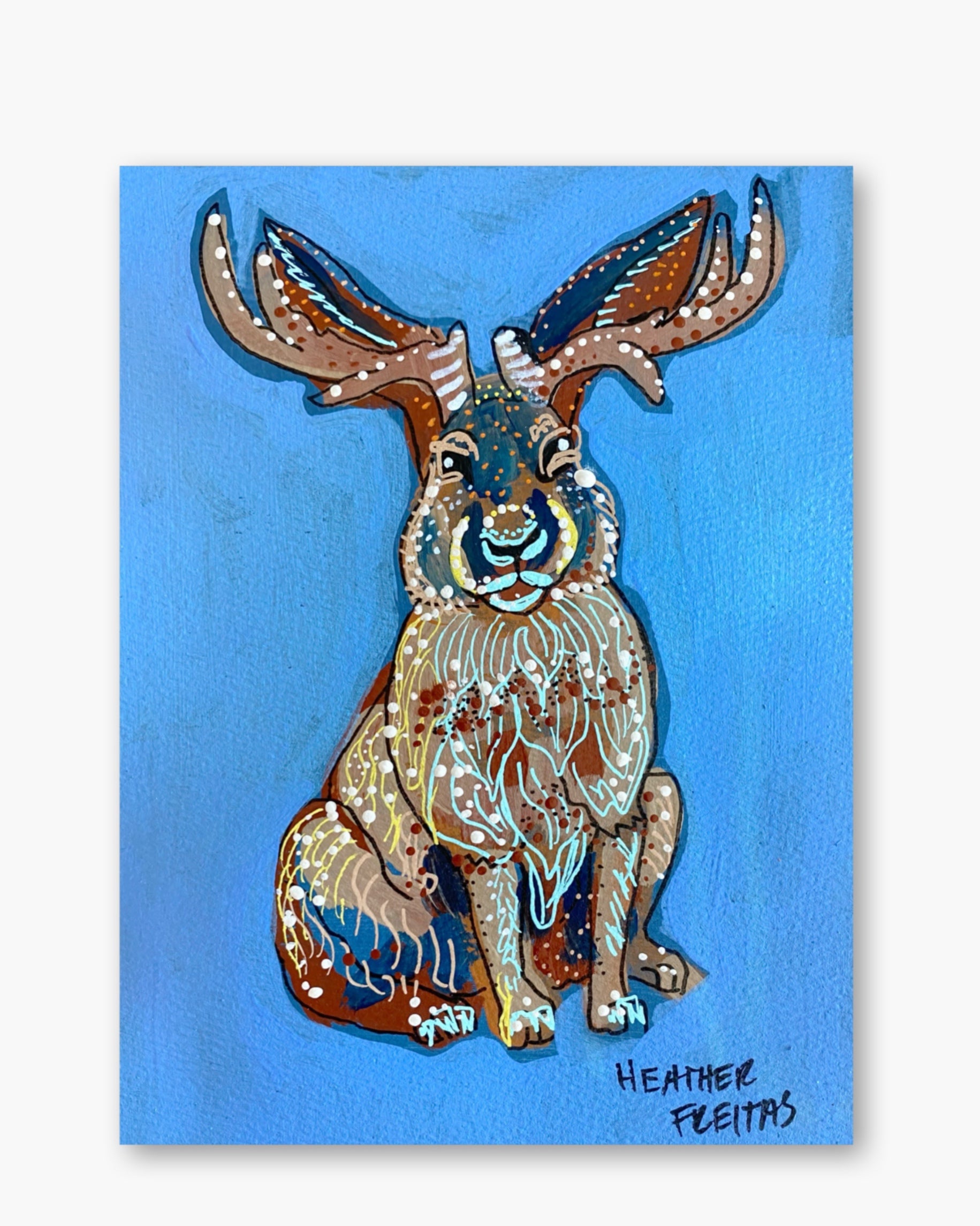 Jackalope - Original Painting