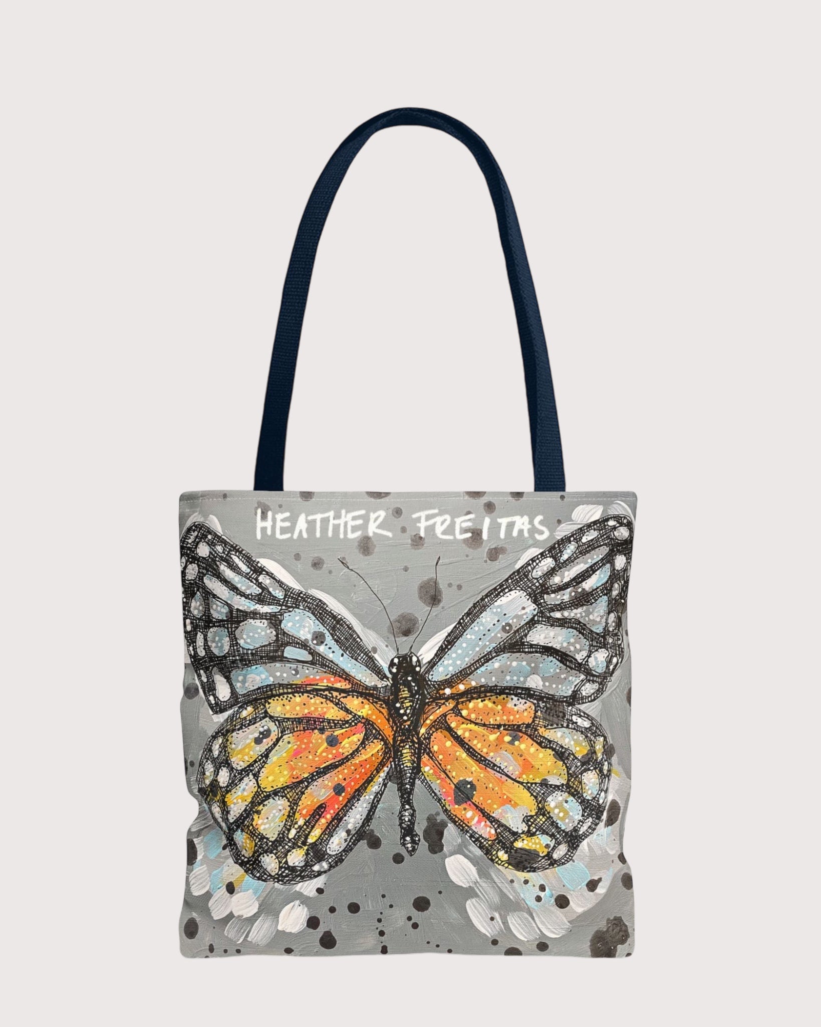 Diamond Monarch Tote Bag