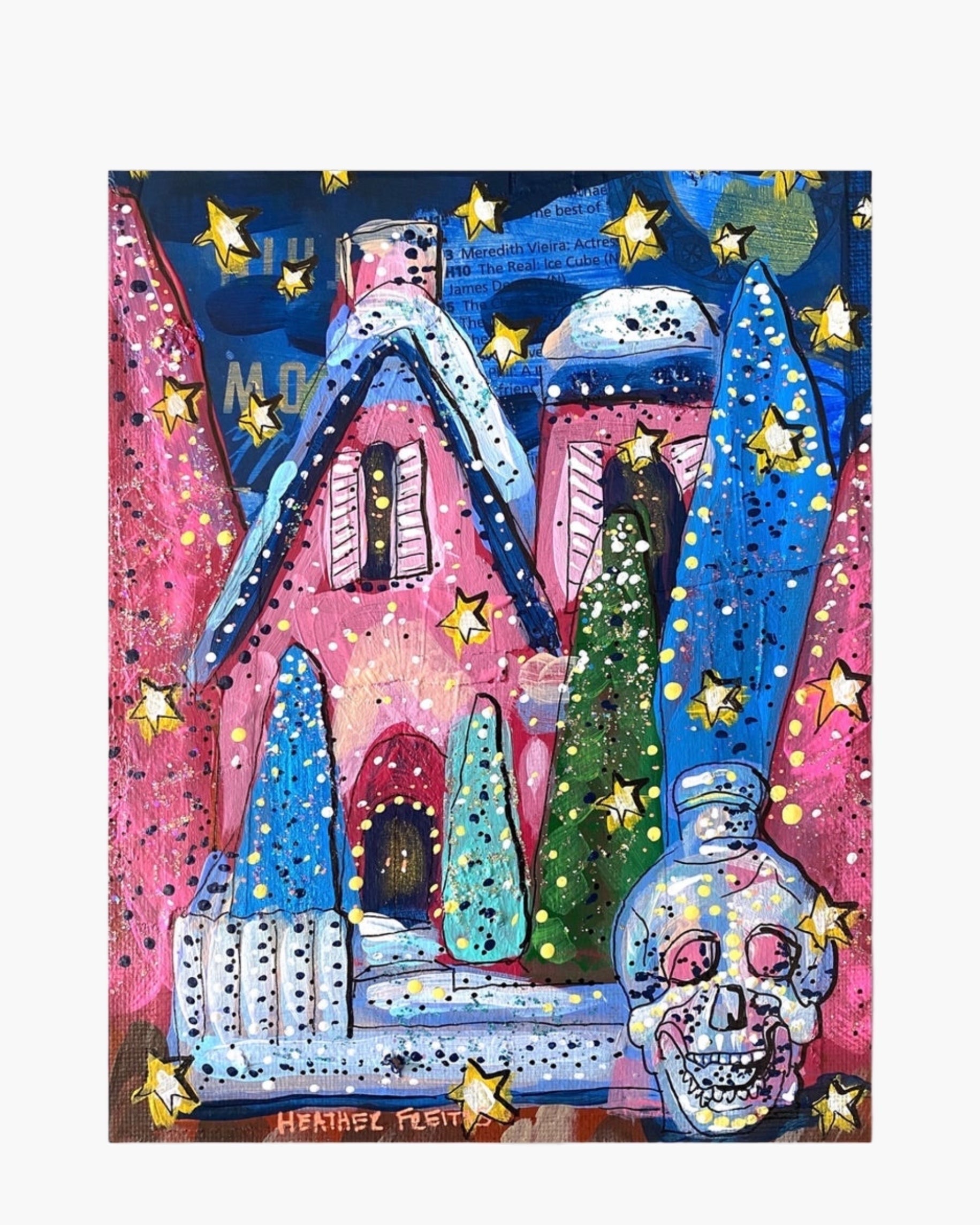 Candy Apple Cottage - Limited Edition Signed Paper Print