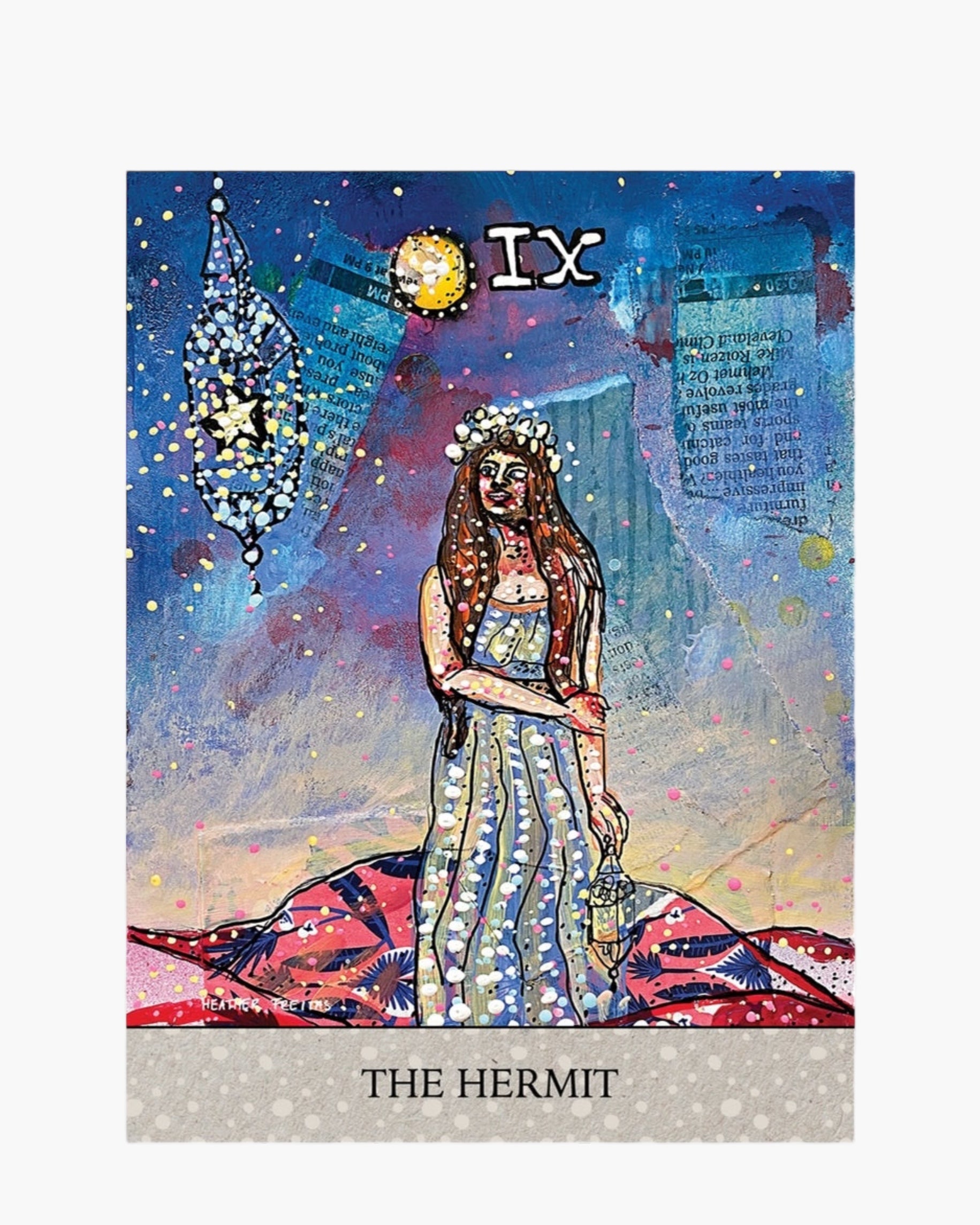 The Hermit Tarot Hahnemühle Photo Rag Print