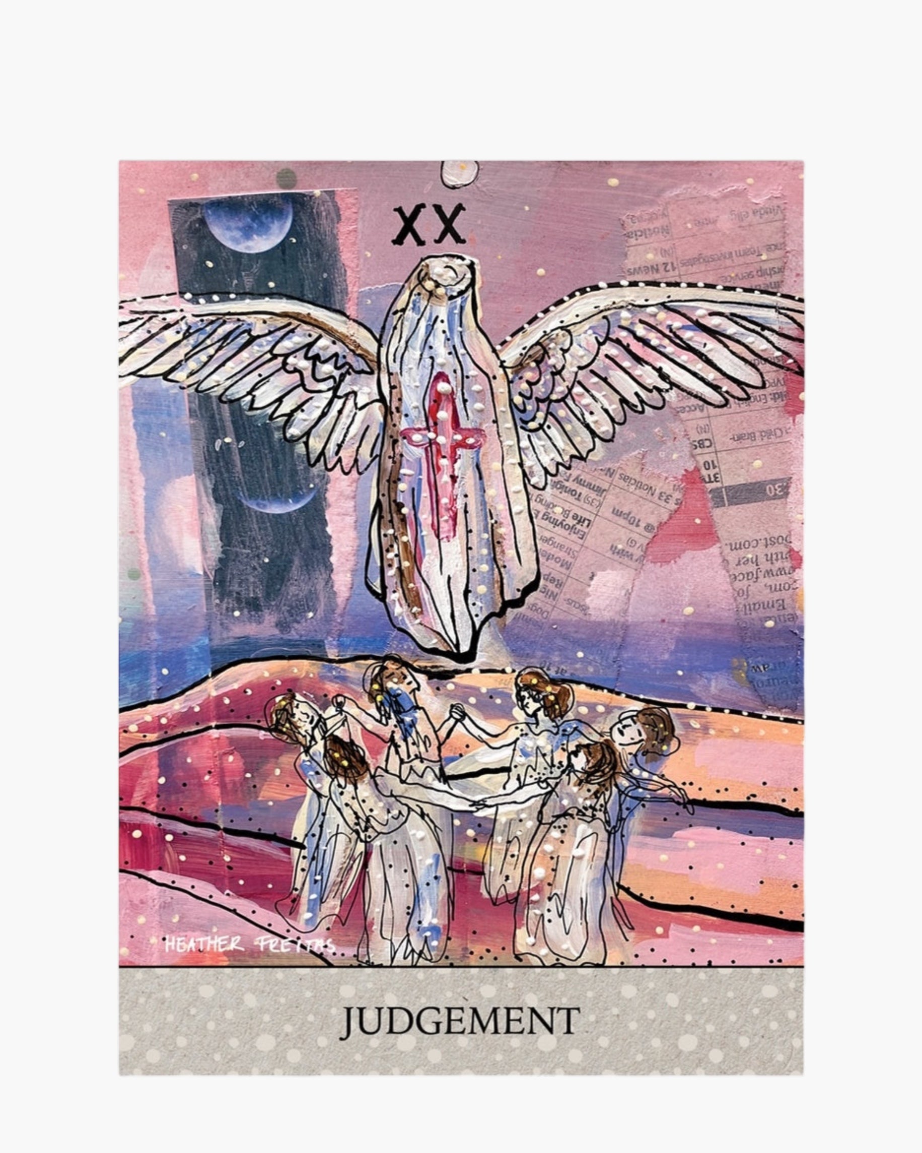 Judgement Tarot Hahnemühle Photo Rag Print