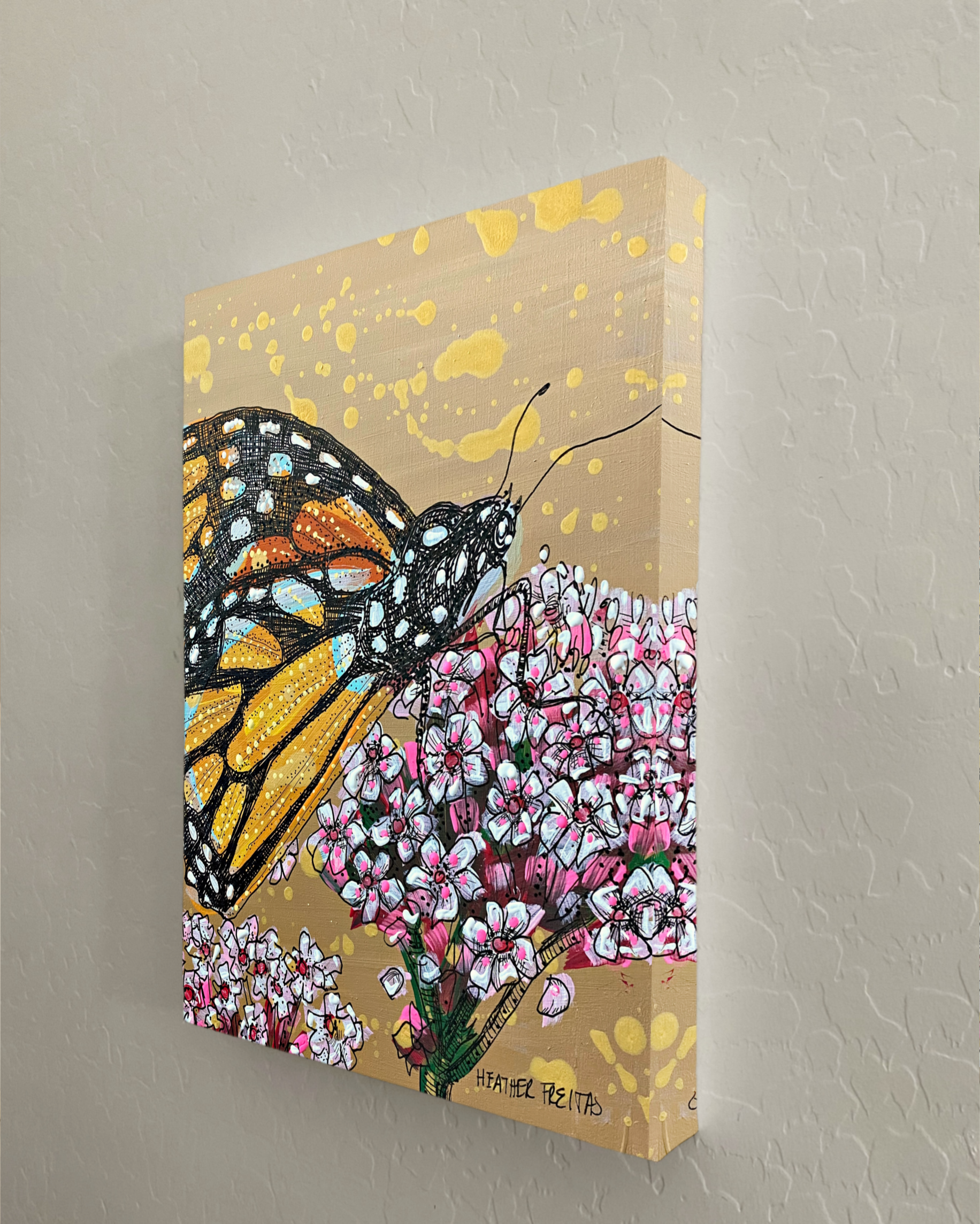 Citrine Monarch - Limited Edition Print