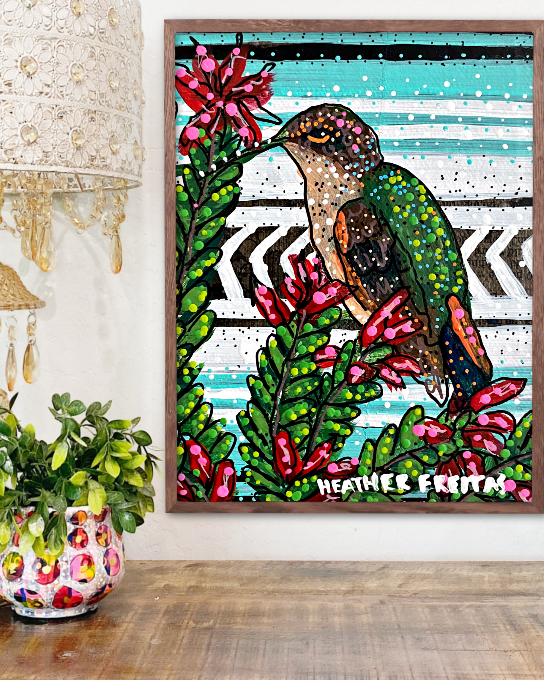 Ocotillo Hummingbird - Limited Edition Print