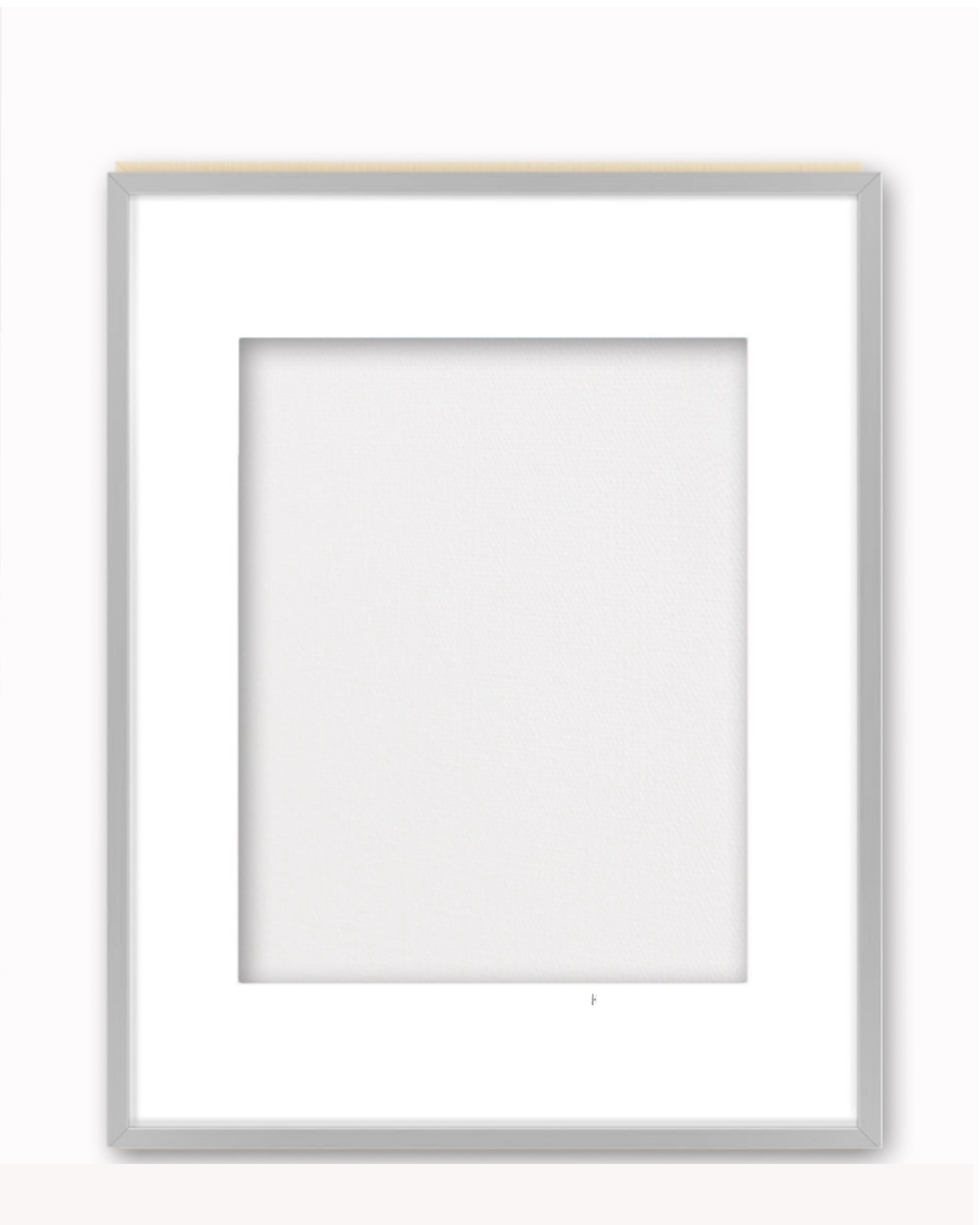 Silver Alluminium Frame ( for works on paper & panel - with glass )