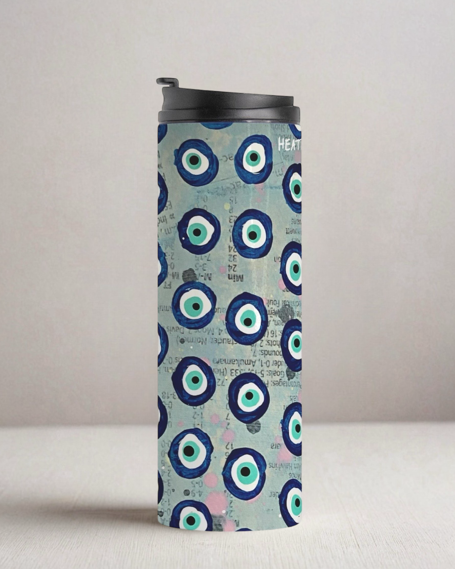 Evil Eye Blues Thermal Tumbler 16 oz.