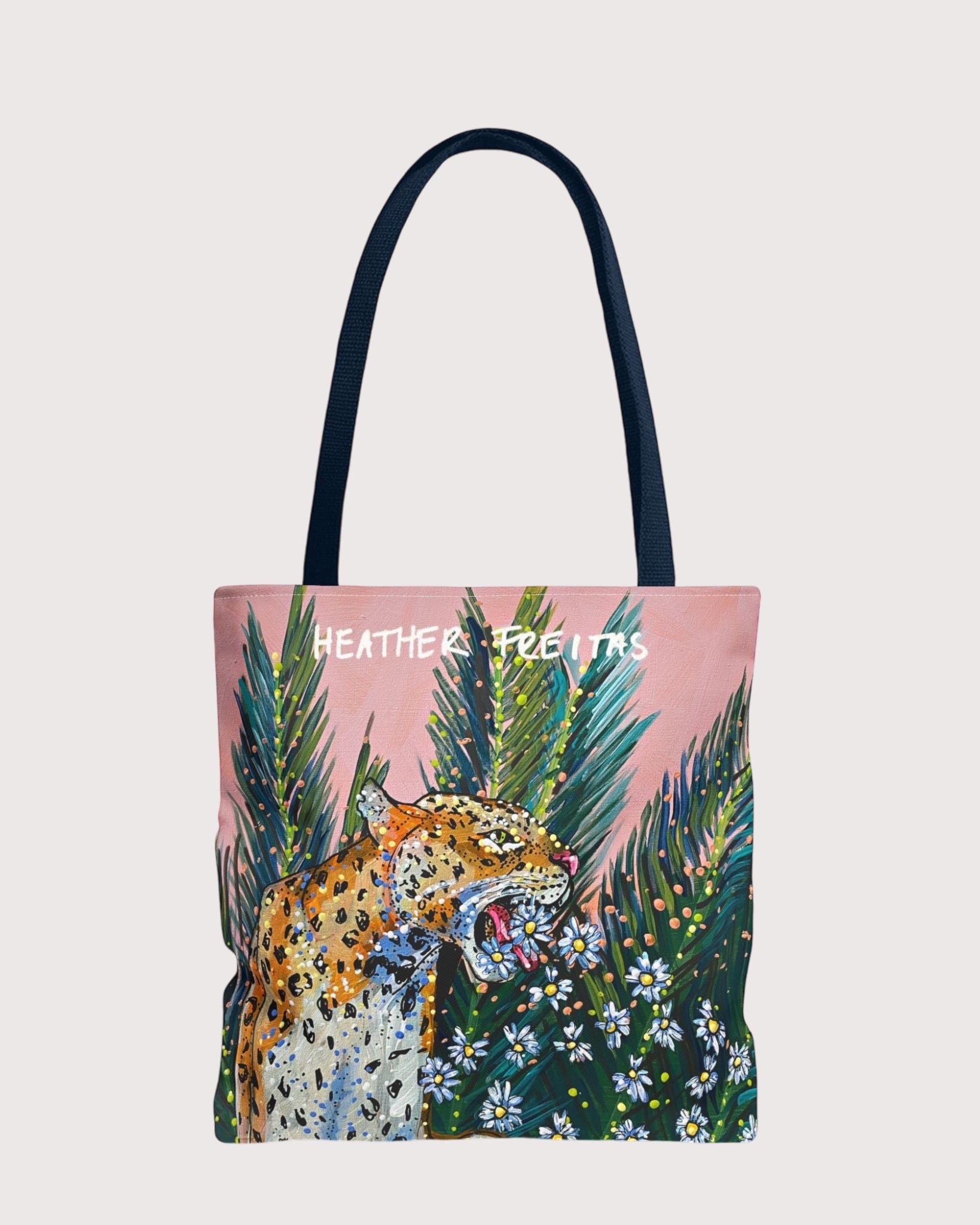 Jaguar Daisy Tote Bag