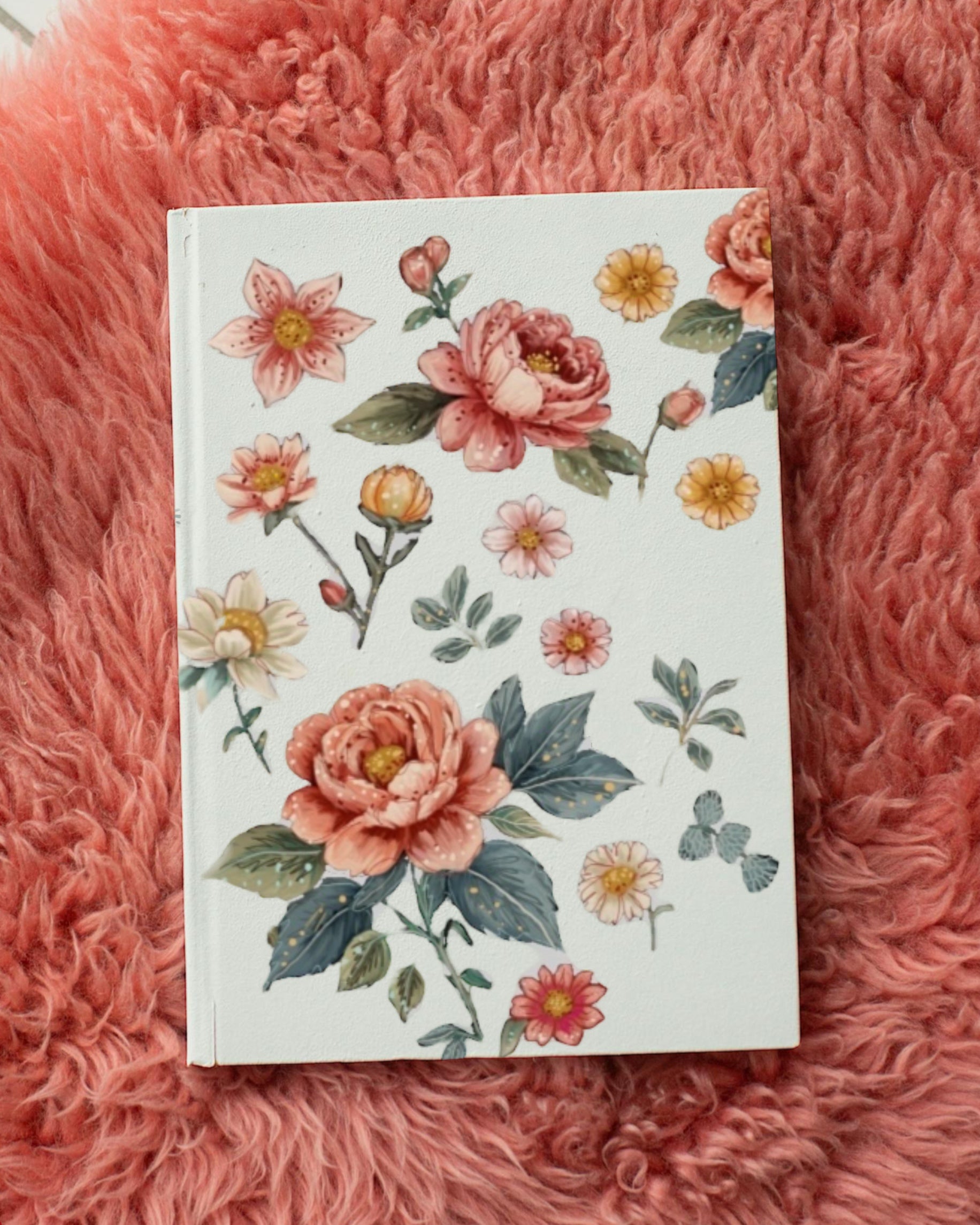 Vintage Floral Permanent Stickers