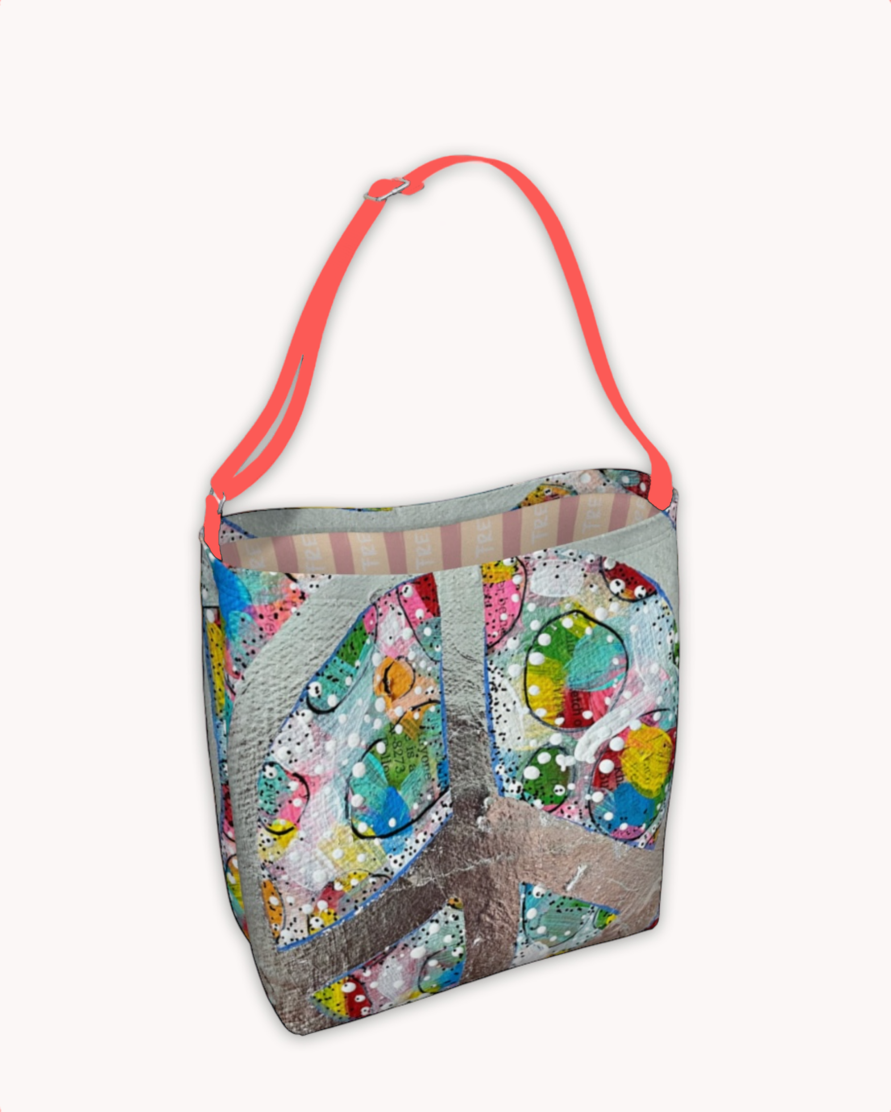 Siler Glam Peace Sign Tote