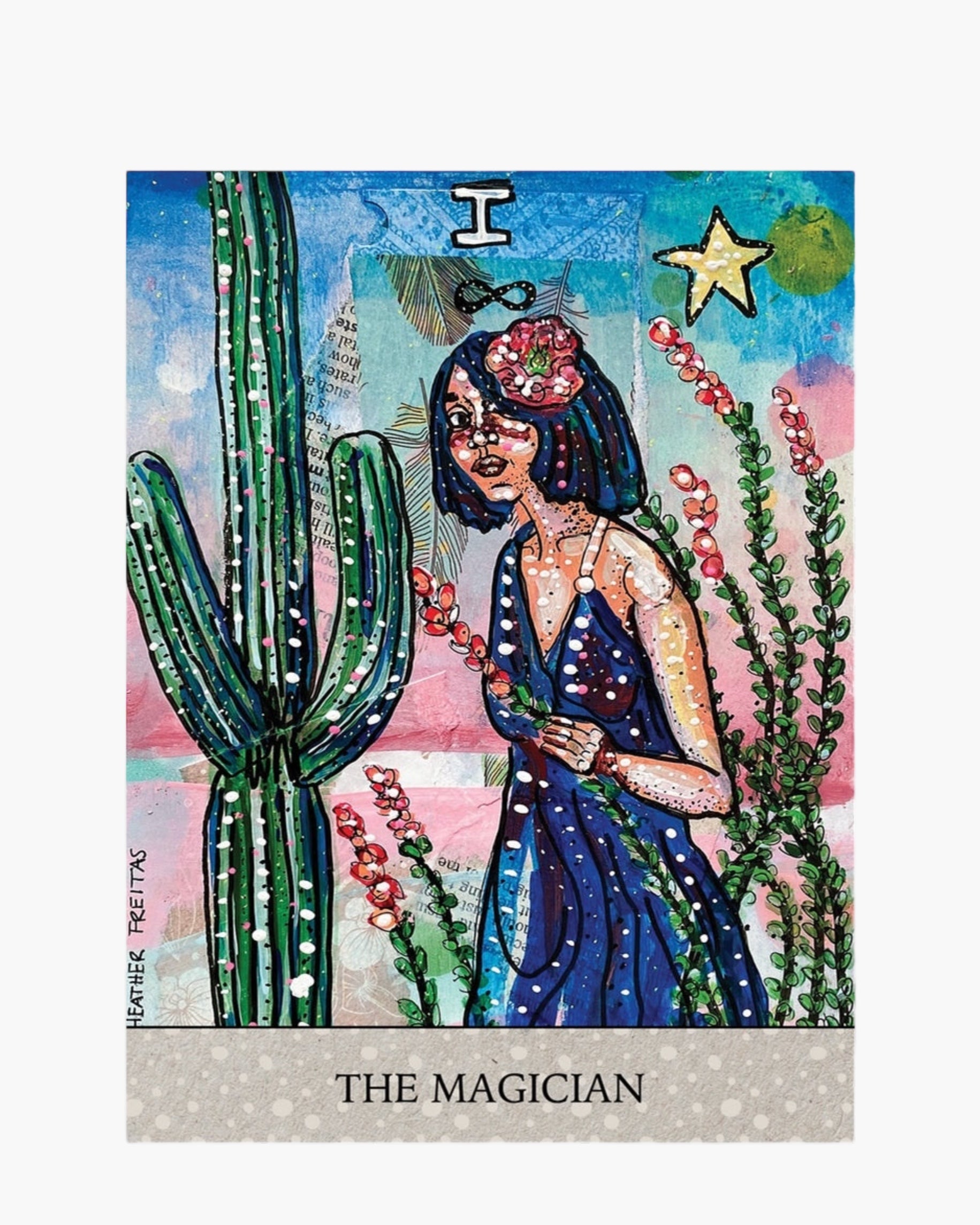 The Magician Tarot Hahnemühle Photo Rag Print