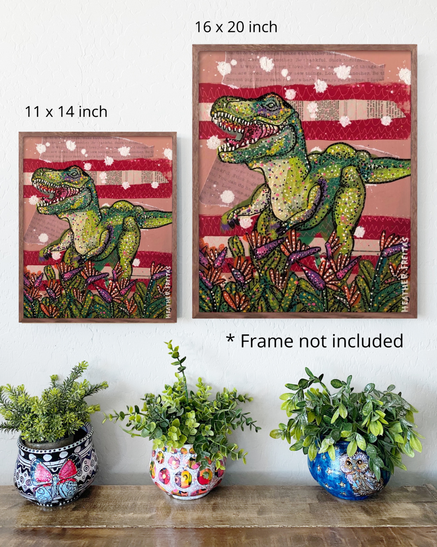 Rex The T-Rex - Limited Edition Print