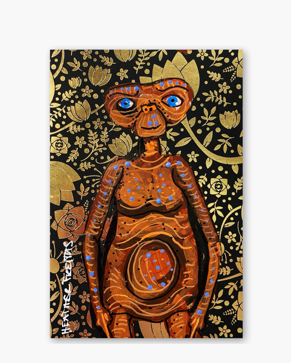 Extraterrestrial Gold ( Original Painting )