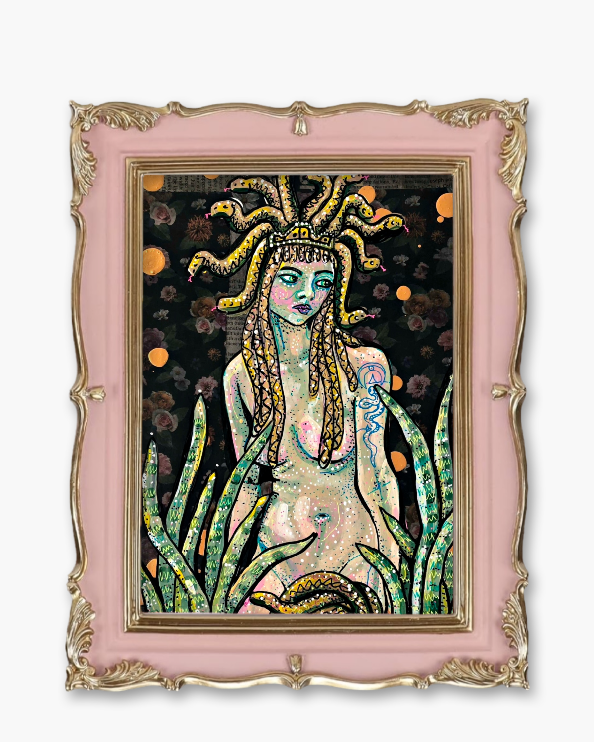 Medusa Fine Art Magnet ( Large )