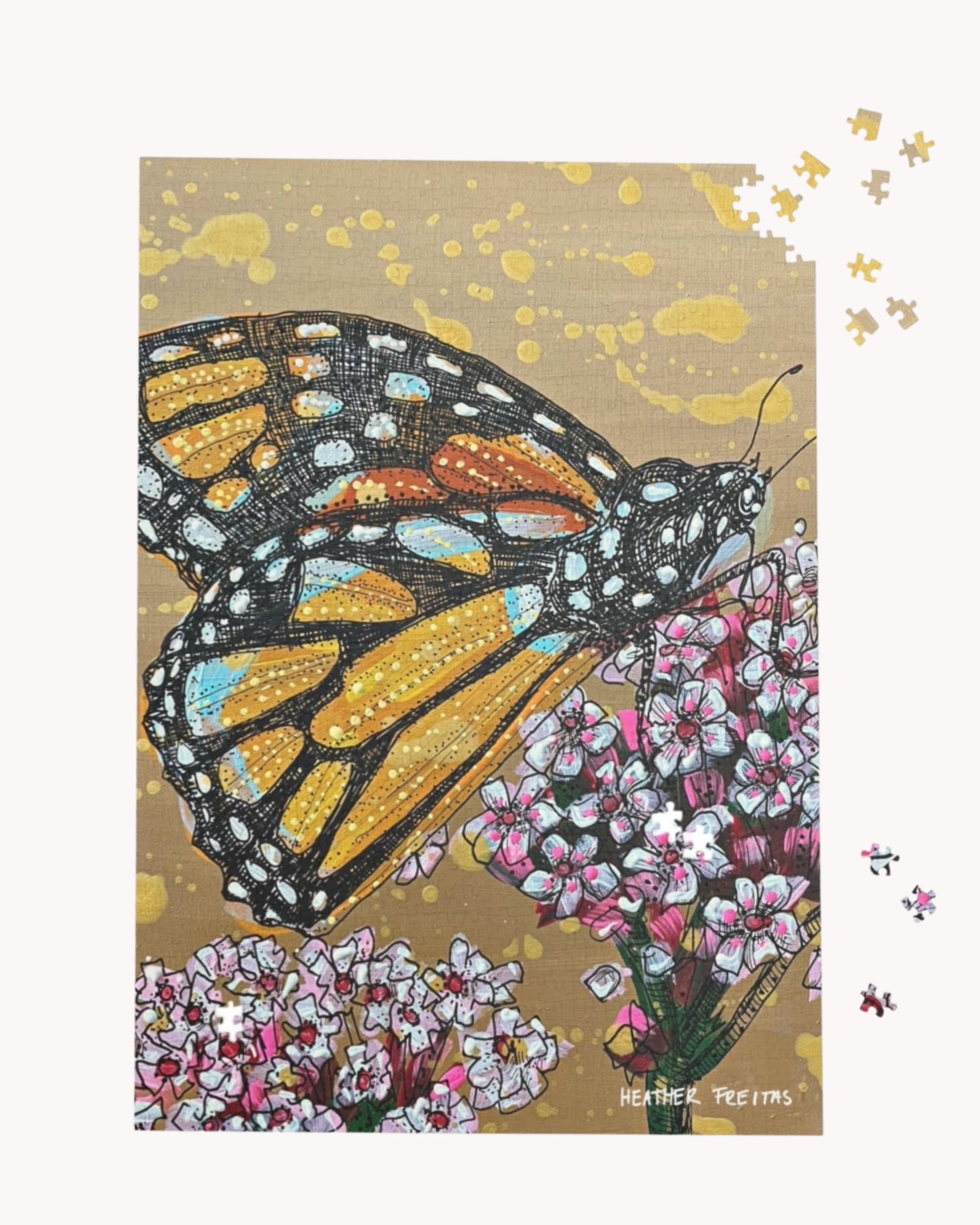 Citrine Monarch Limited Edition Puzzle