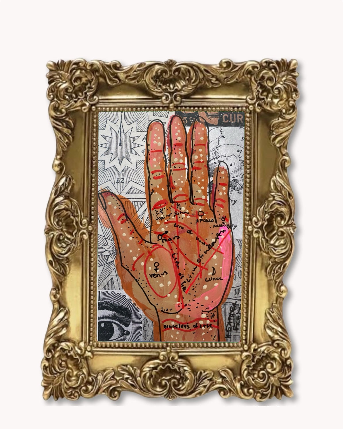 Gothic Palmistry ( Original Painting )