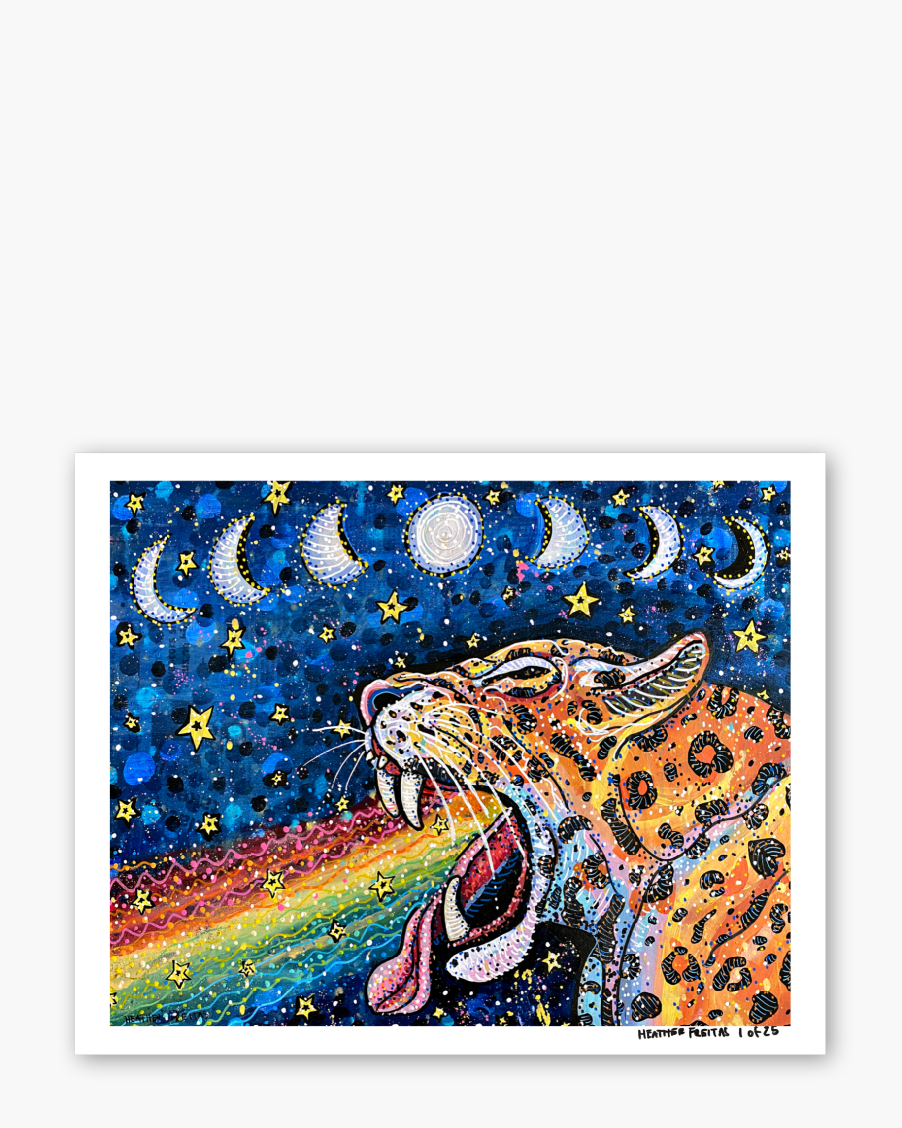 Limited Release Limited Edition Print - Moon Tides & Jaguar Vibes