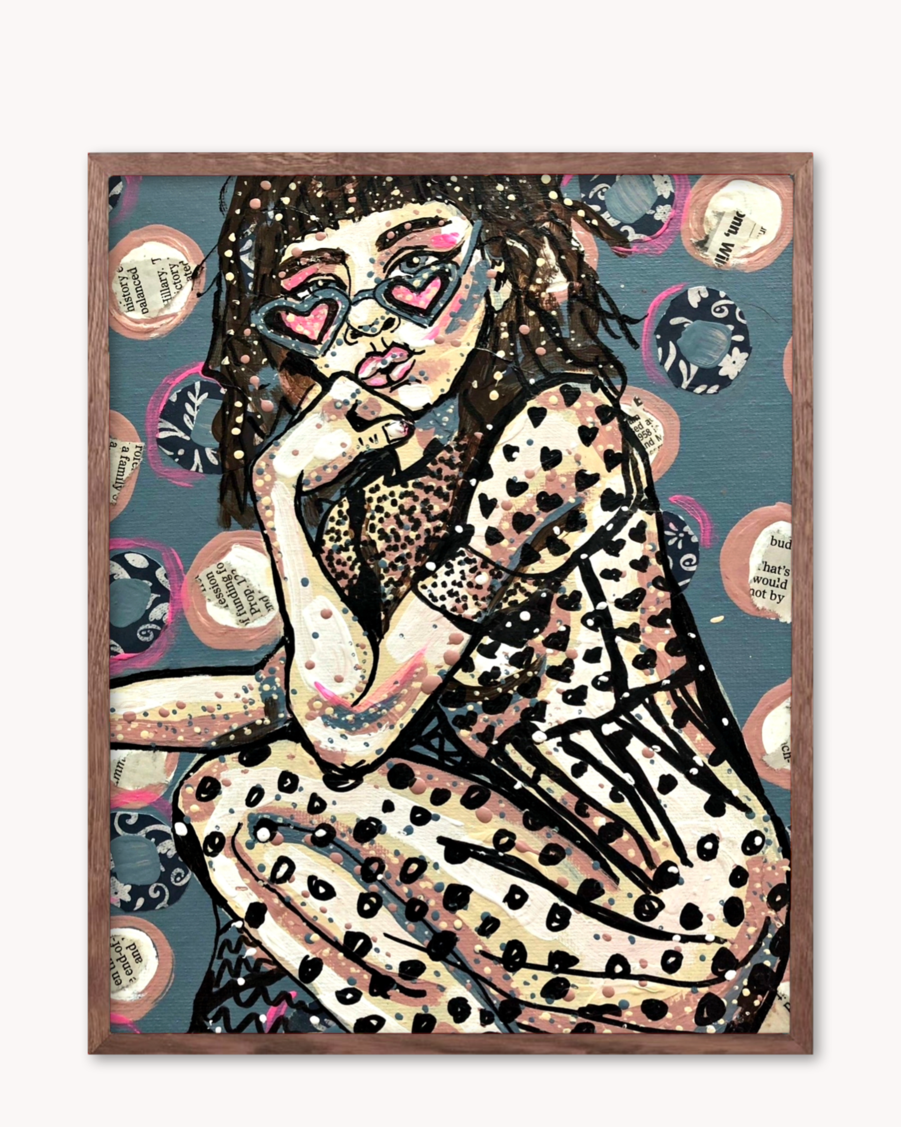 Lou Von Bright - Limited Edition Mini Print