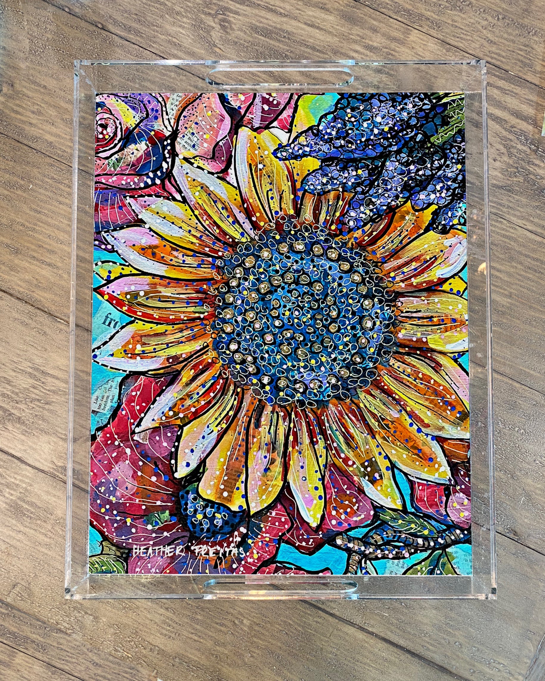 Sunflower - Limited Edition Acrylic Tray