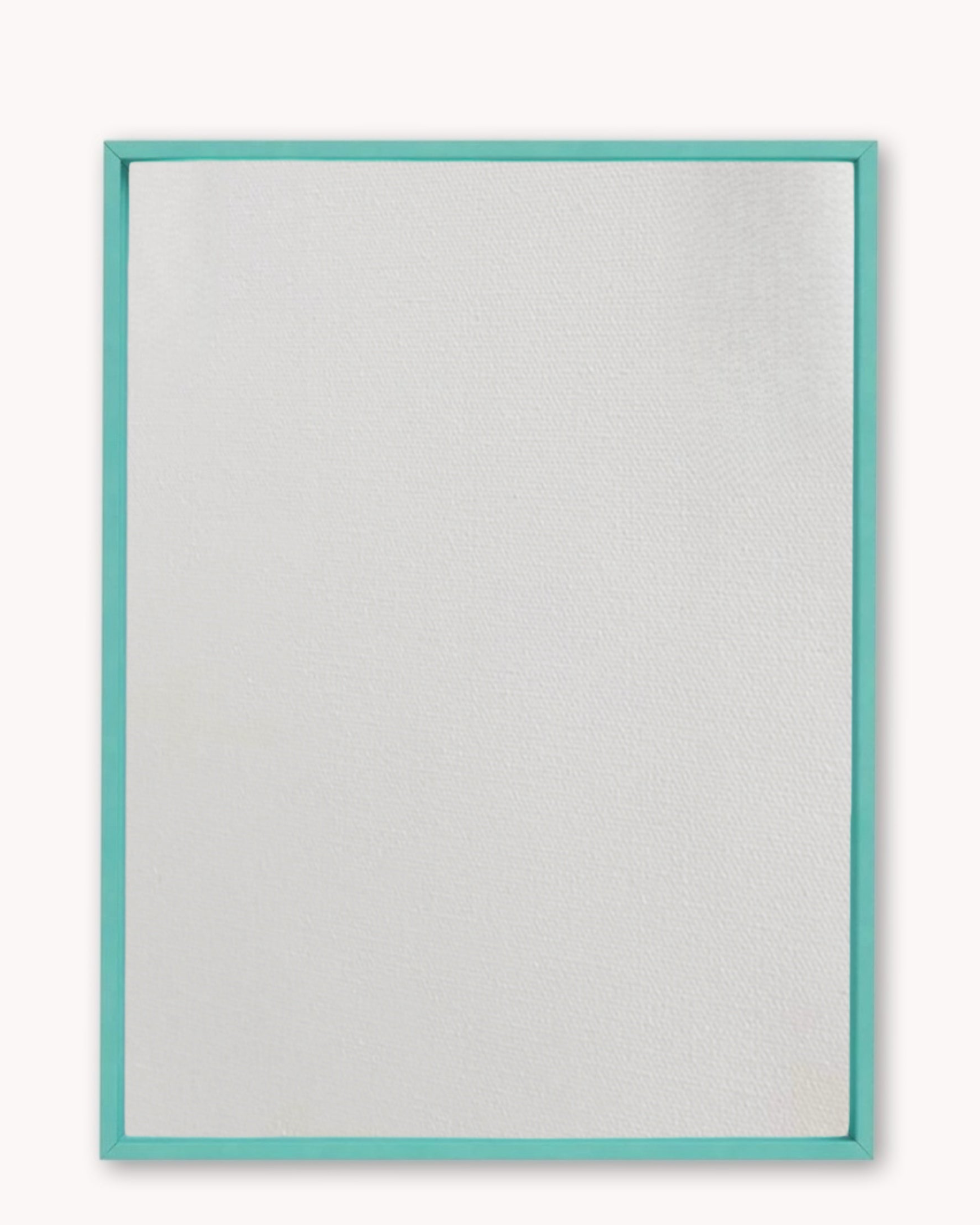 Lucite Green Floater Frame ( for works on canvas )