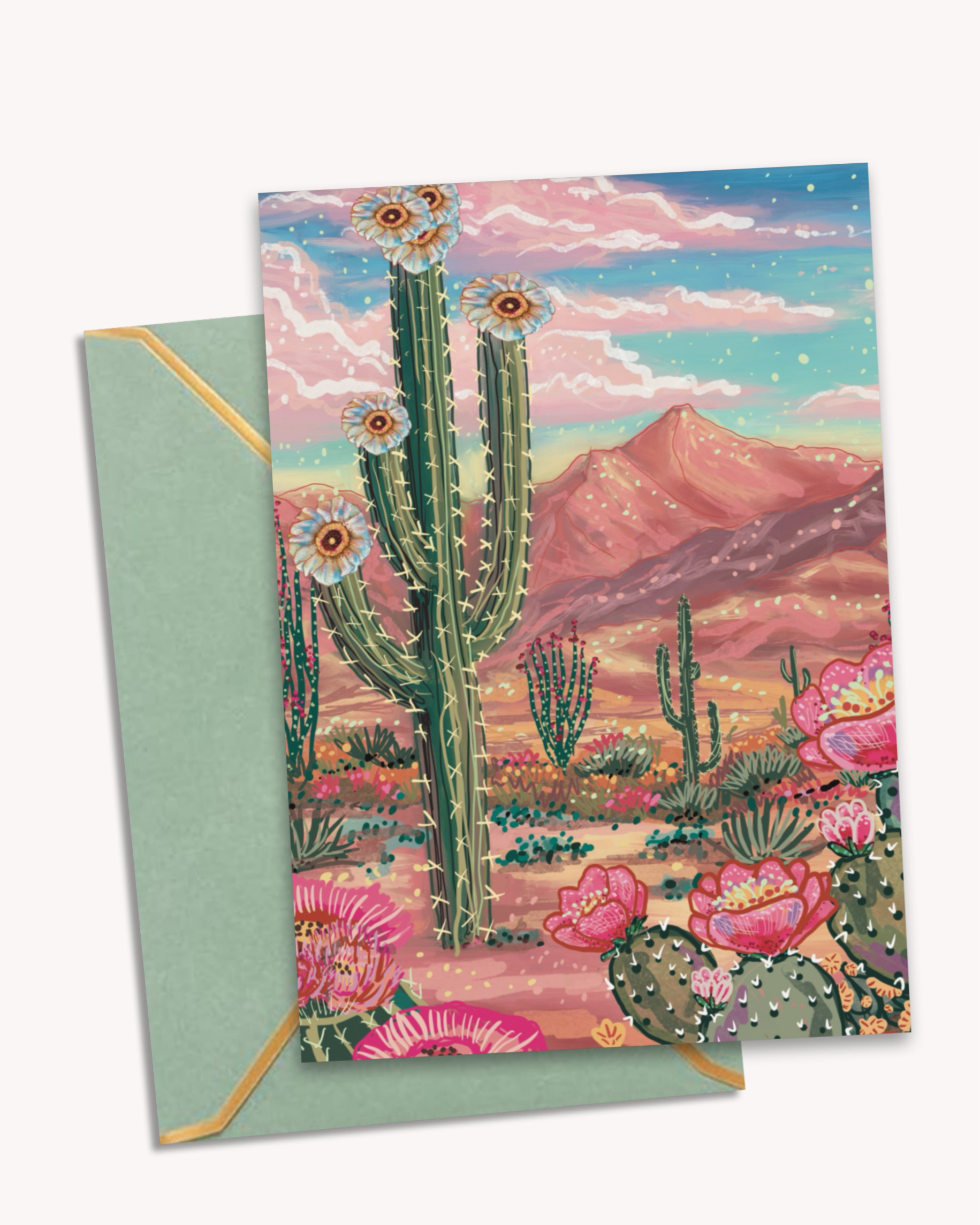 Arizona - Limited Edition Fine Art Greeting Card 9 pack