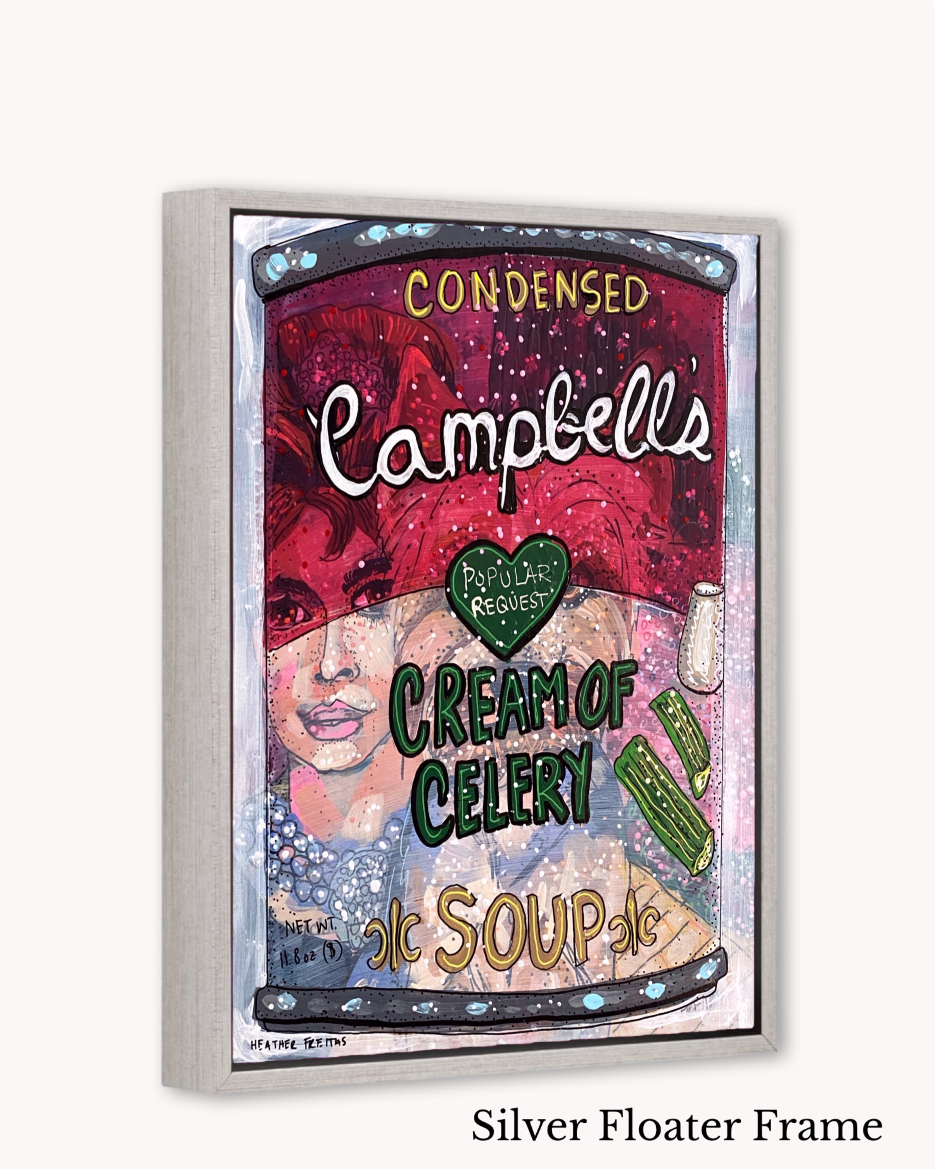 Cream Of Celery Soup ( Original Painting )