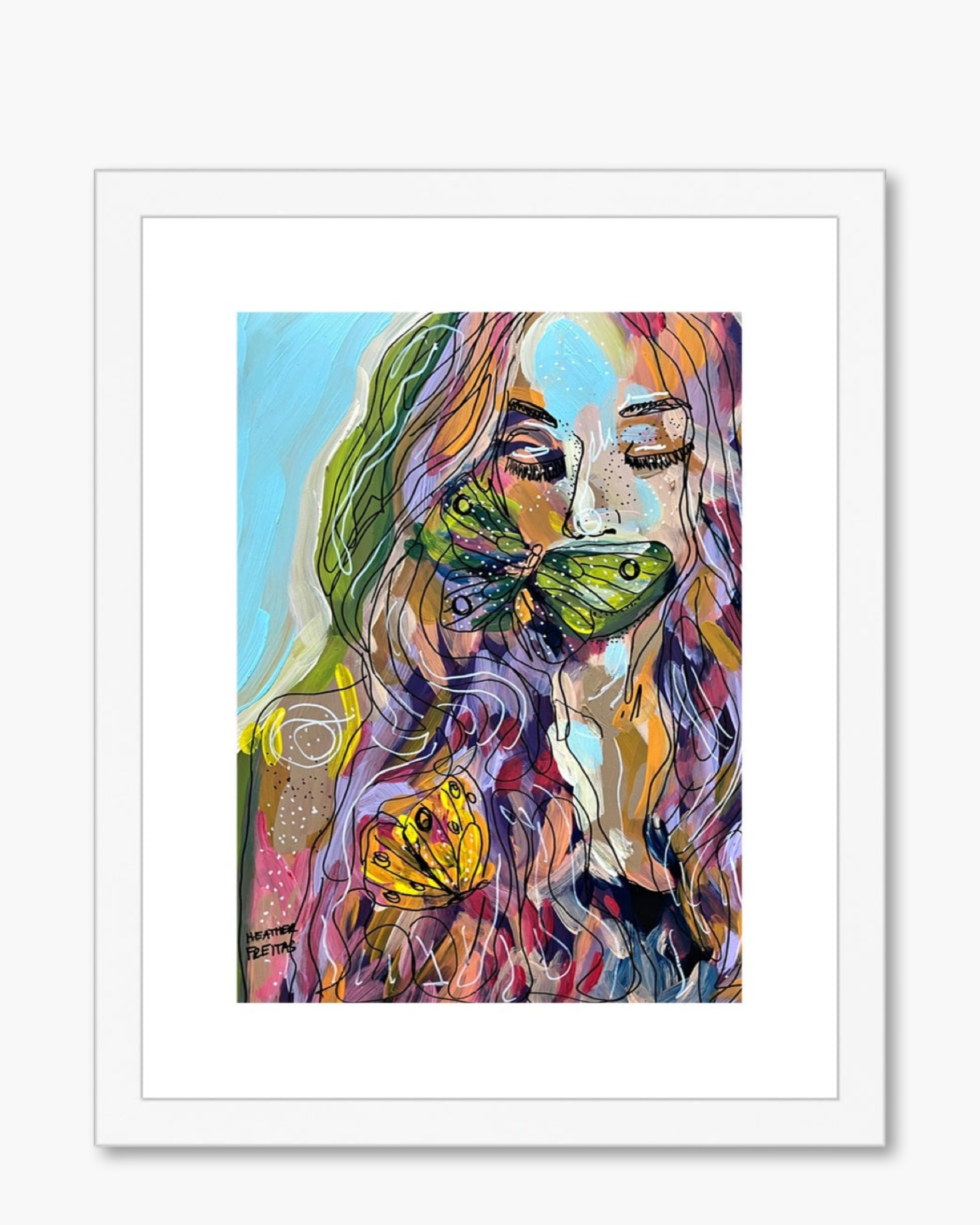 Viral Framed & Mounted Print