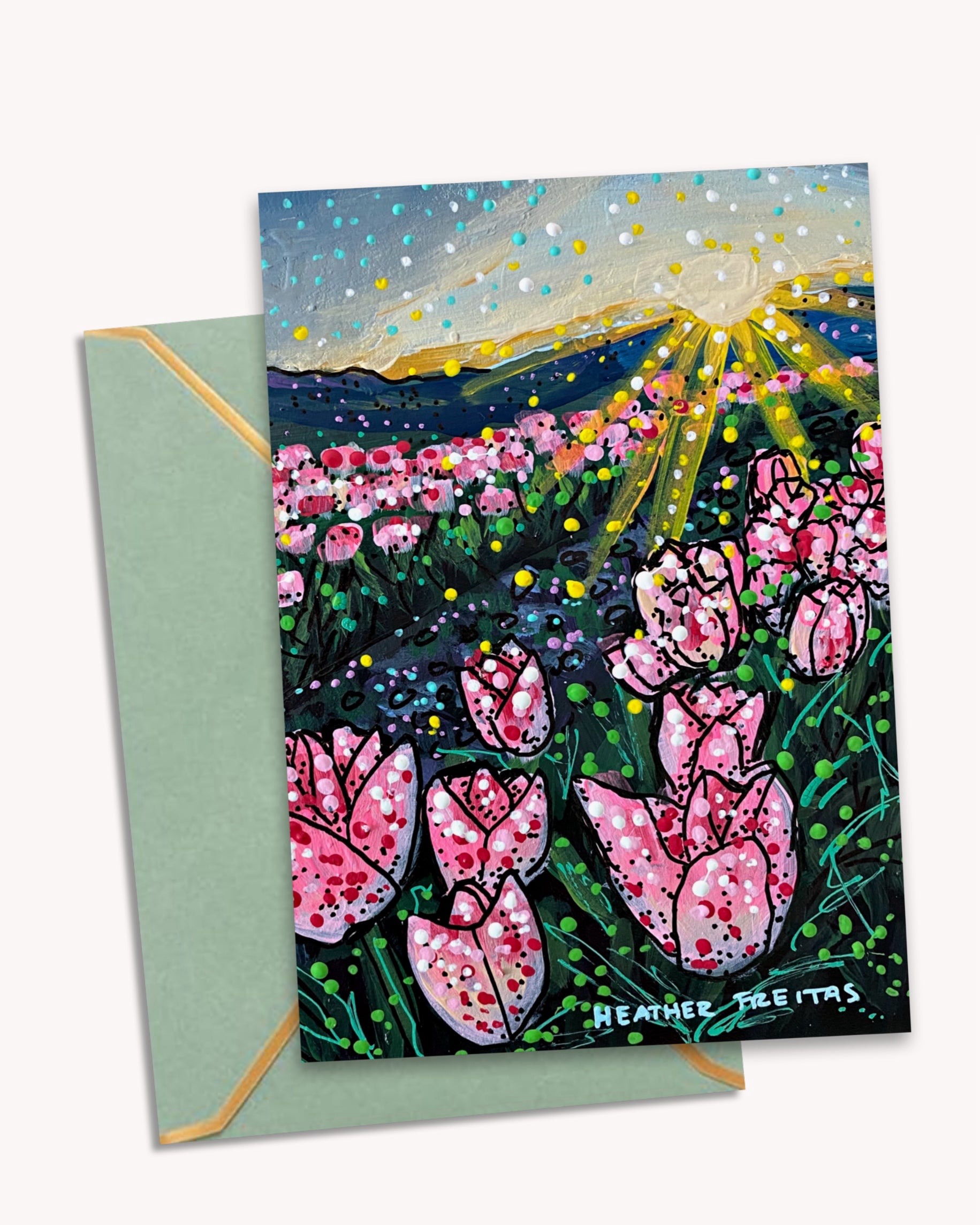 Tulips - Limited Edition Greeting Card / Fine Art Print