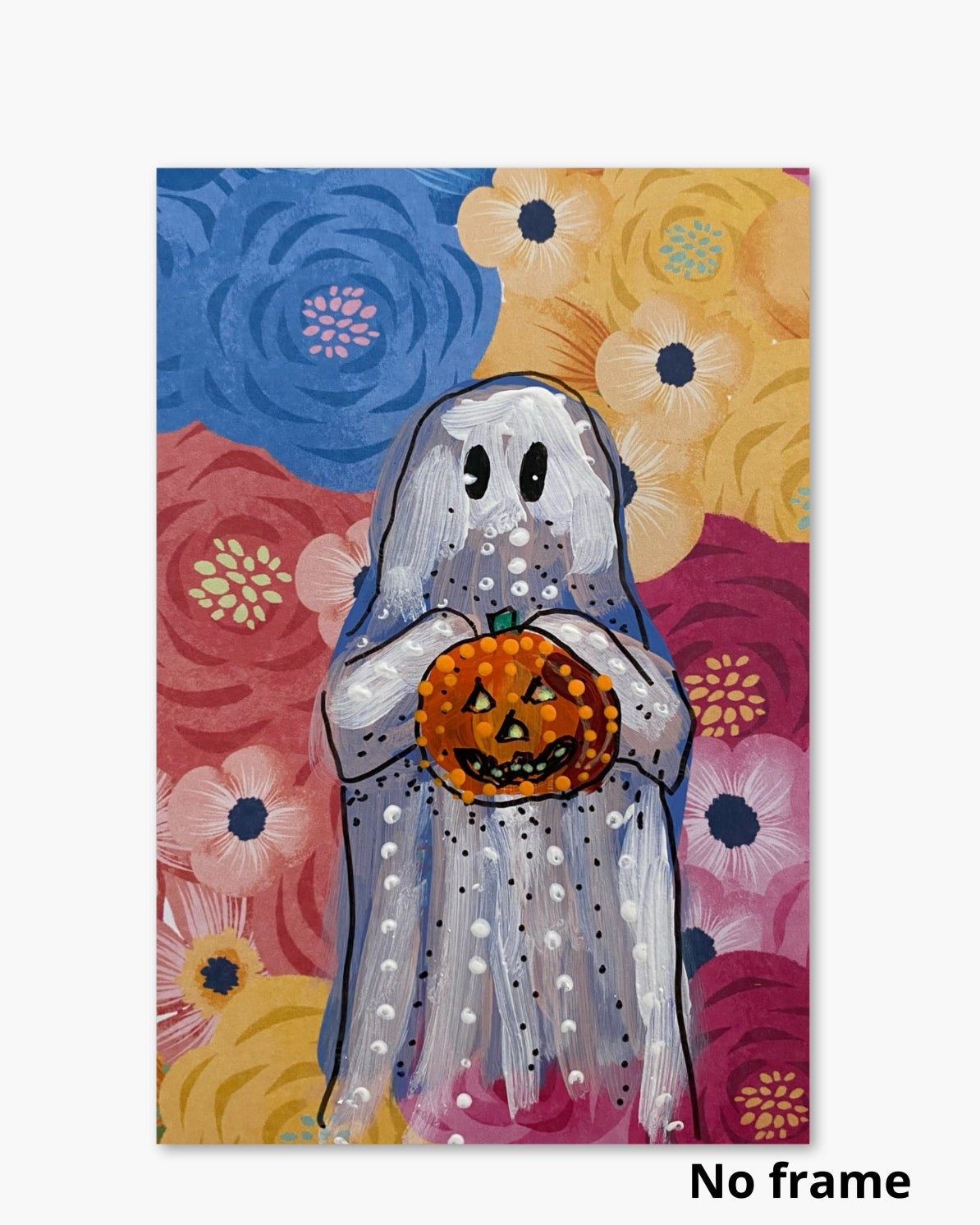 Floral Ghost ( Original Painting )