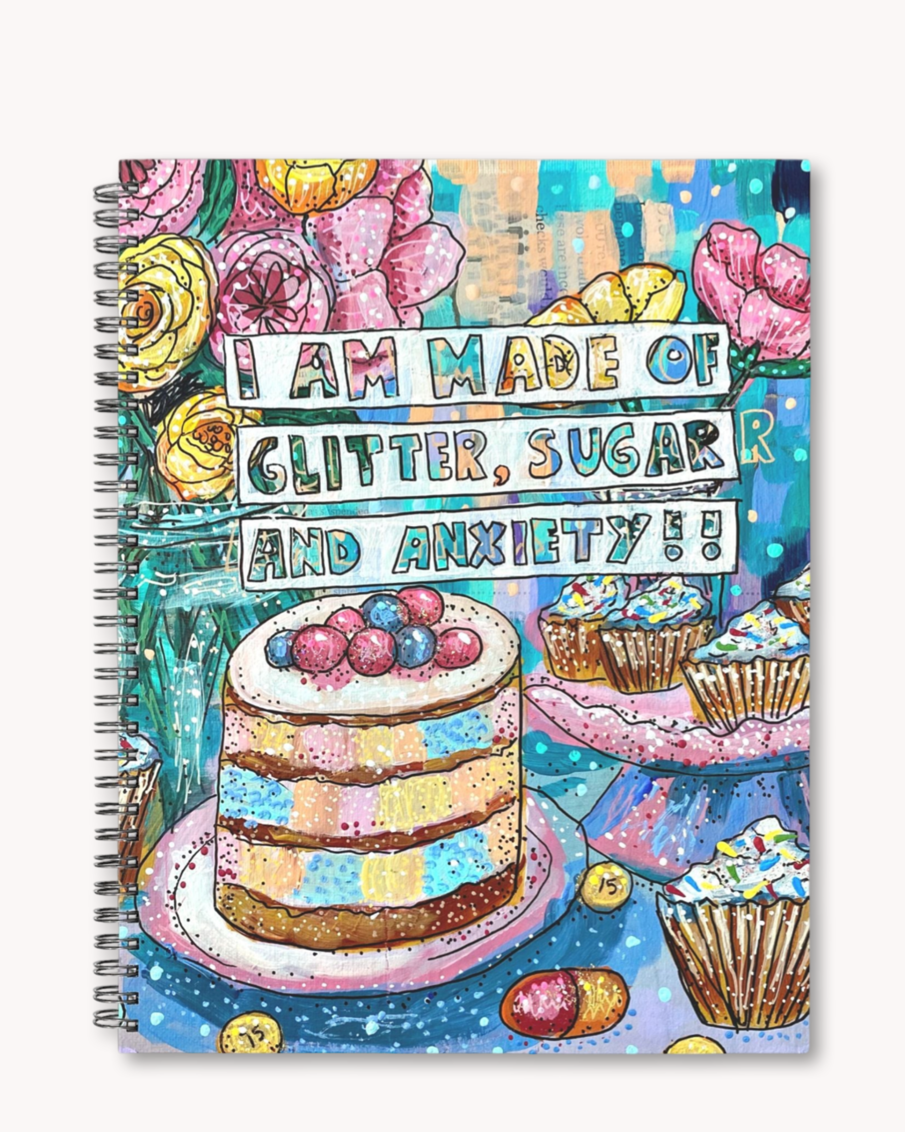 Made Of Glitter Hardcover Recipe Journal 8.5 x 11