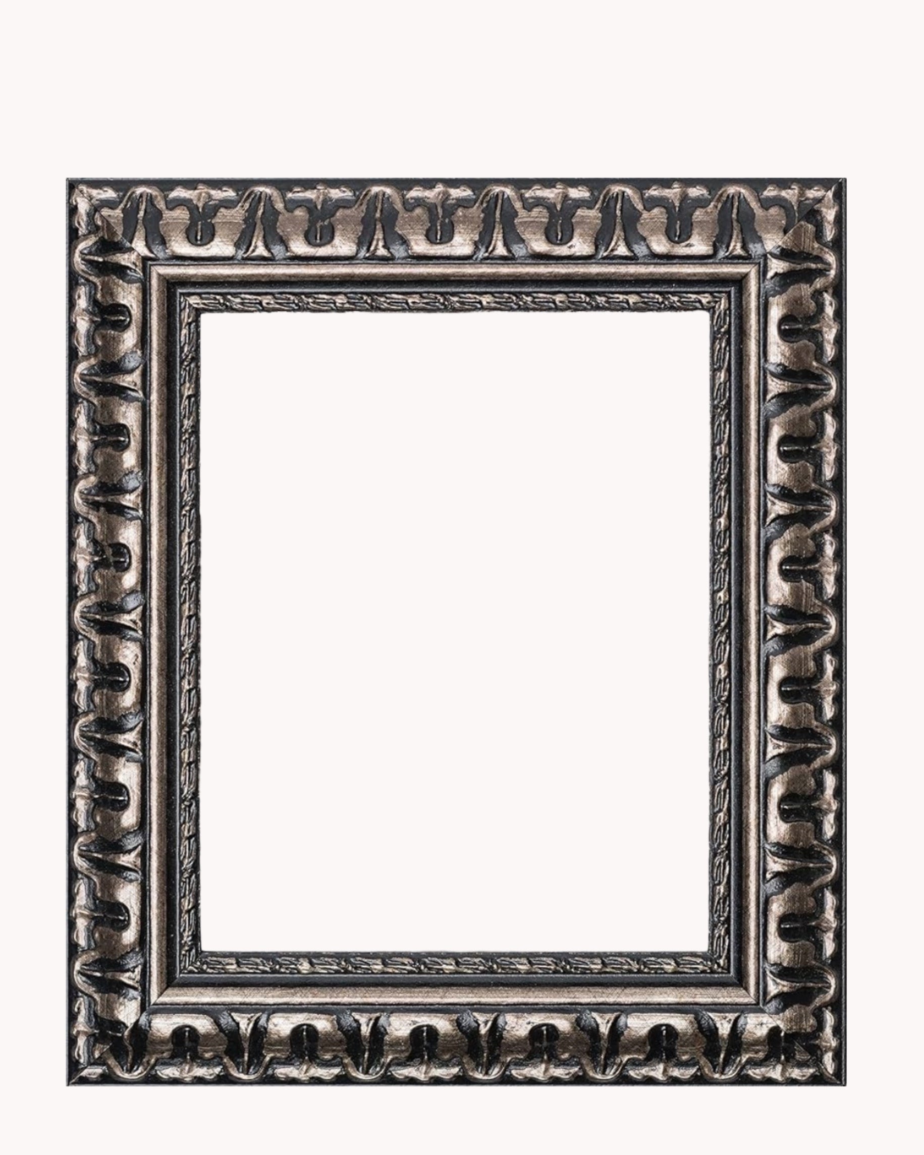 Ornate Wood Frame for Paper Prints ( with plexiglass )