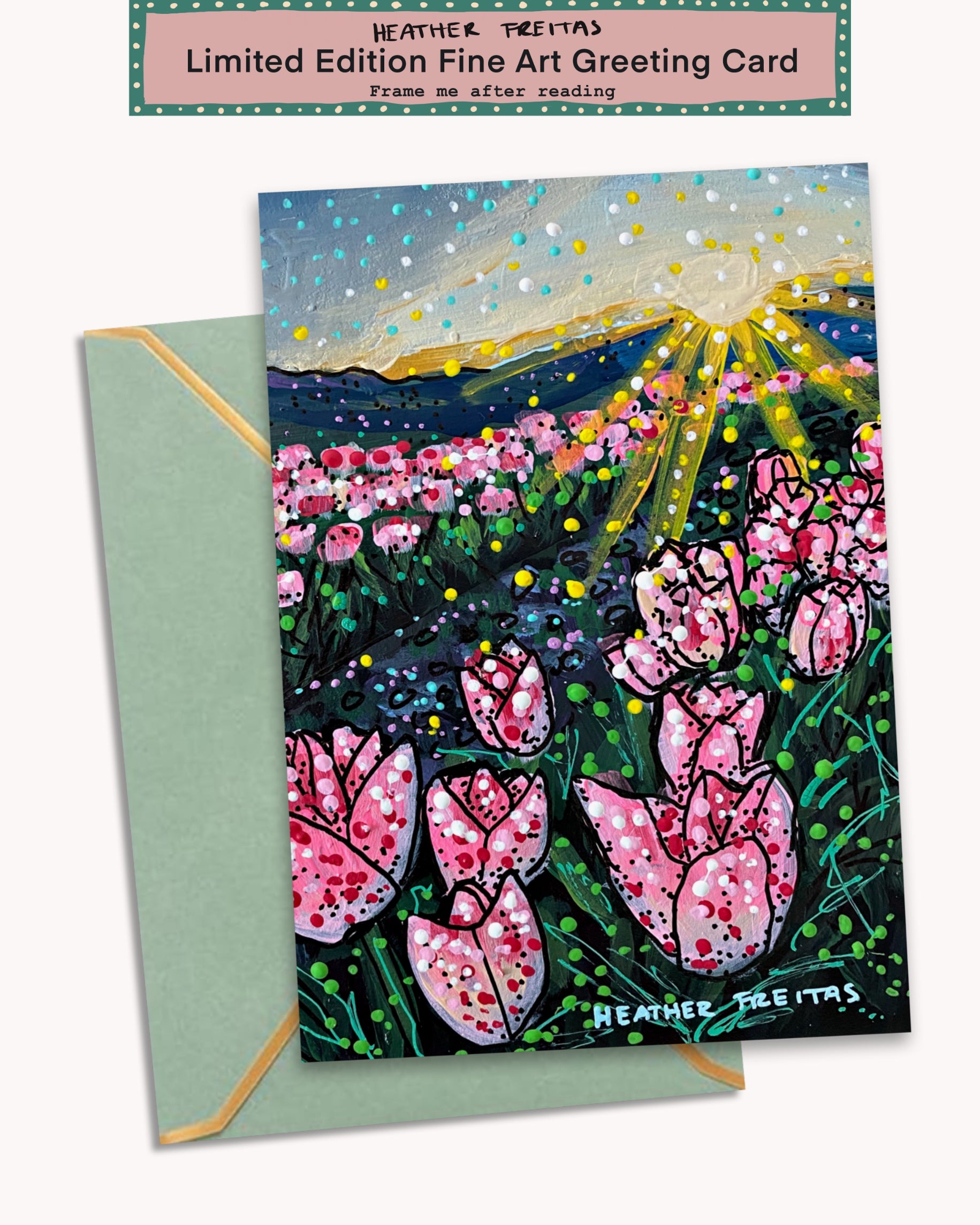 Tulips - Limited Edition Greeting Card / Fine Art Print