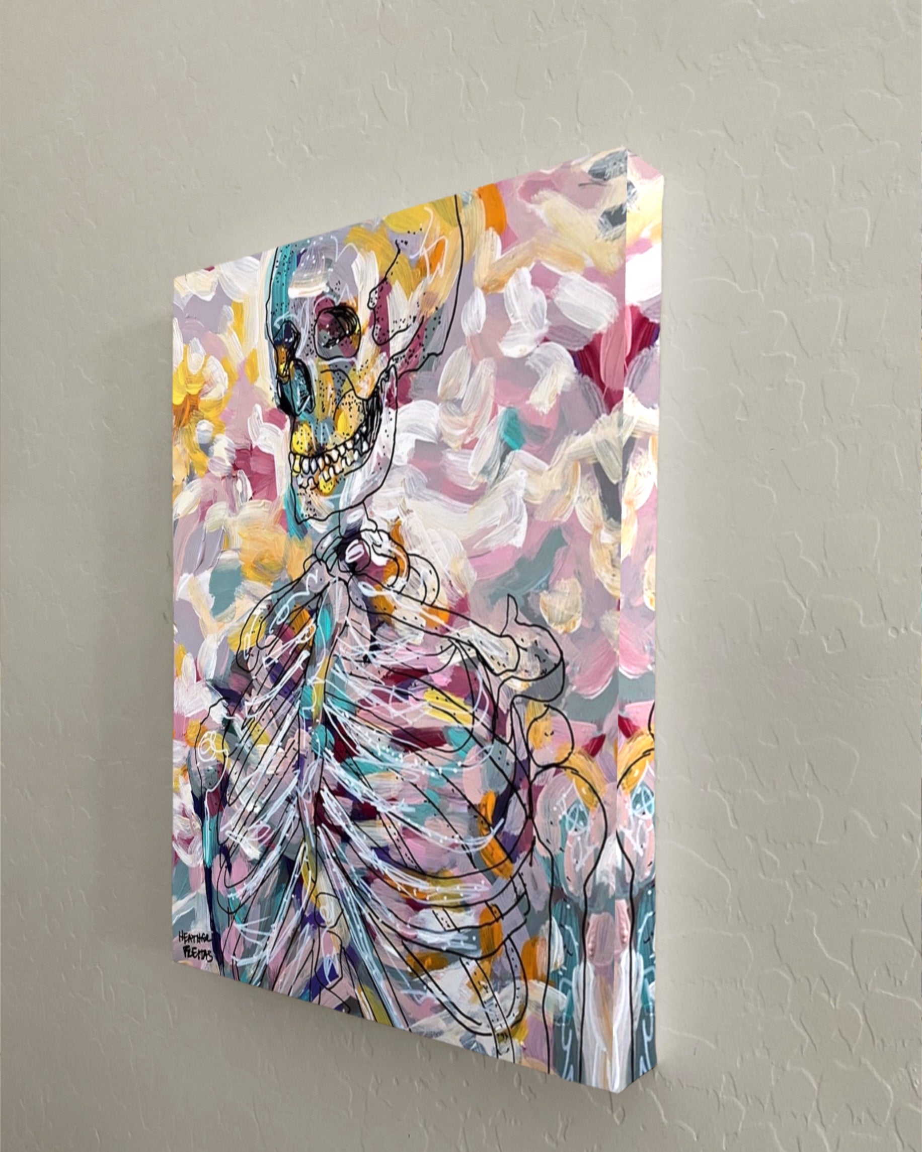 Pastel Skeleton - Limited Edition Print