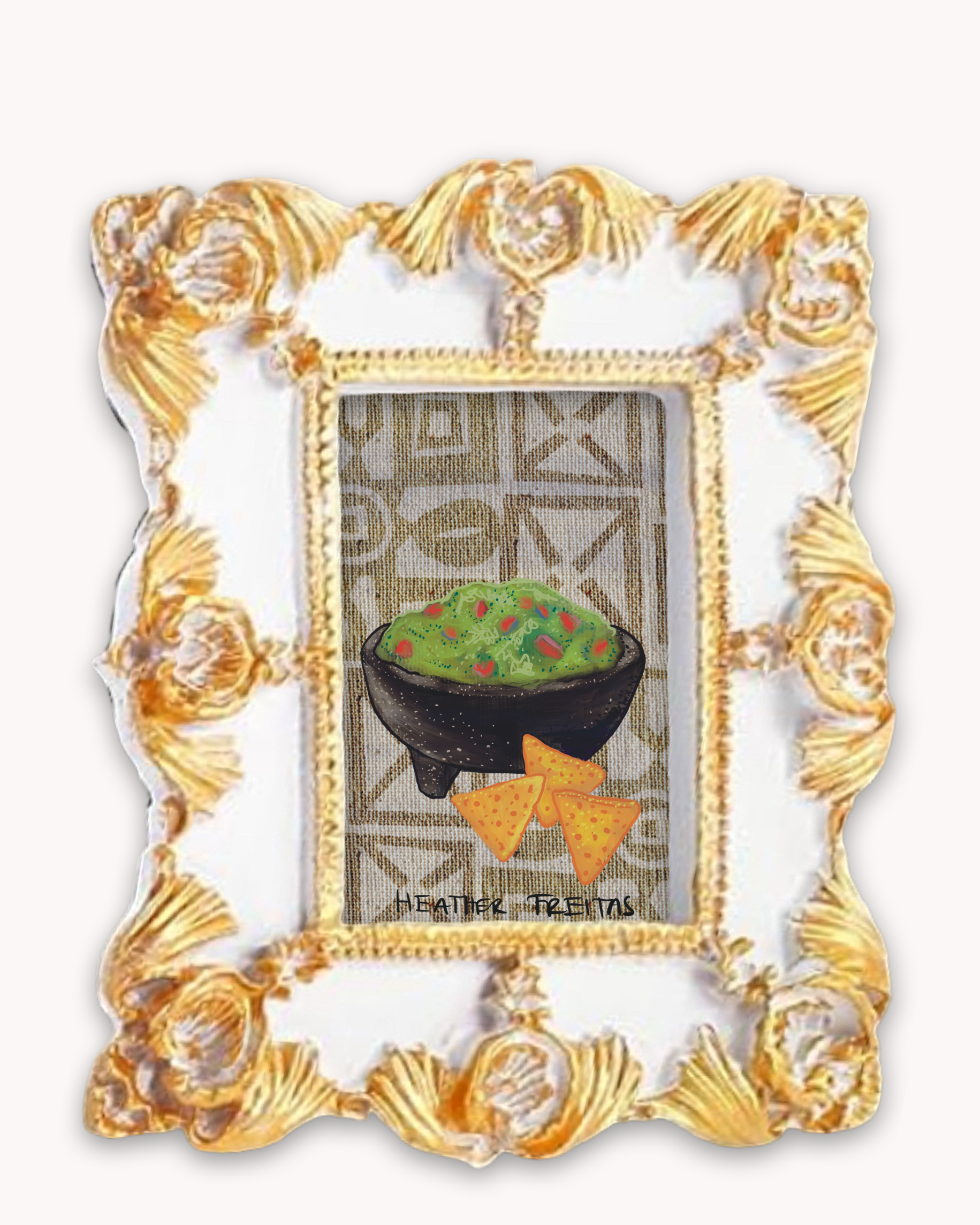 Guacamole Framed Magnet