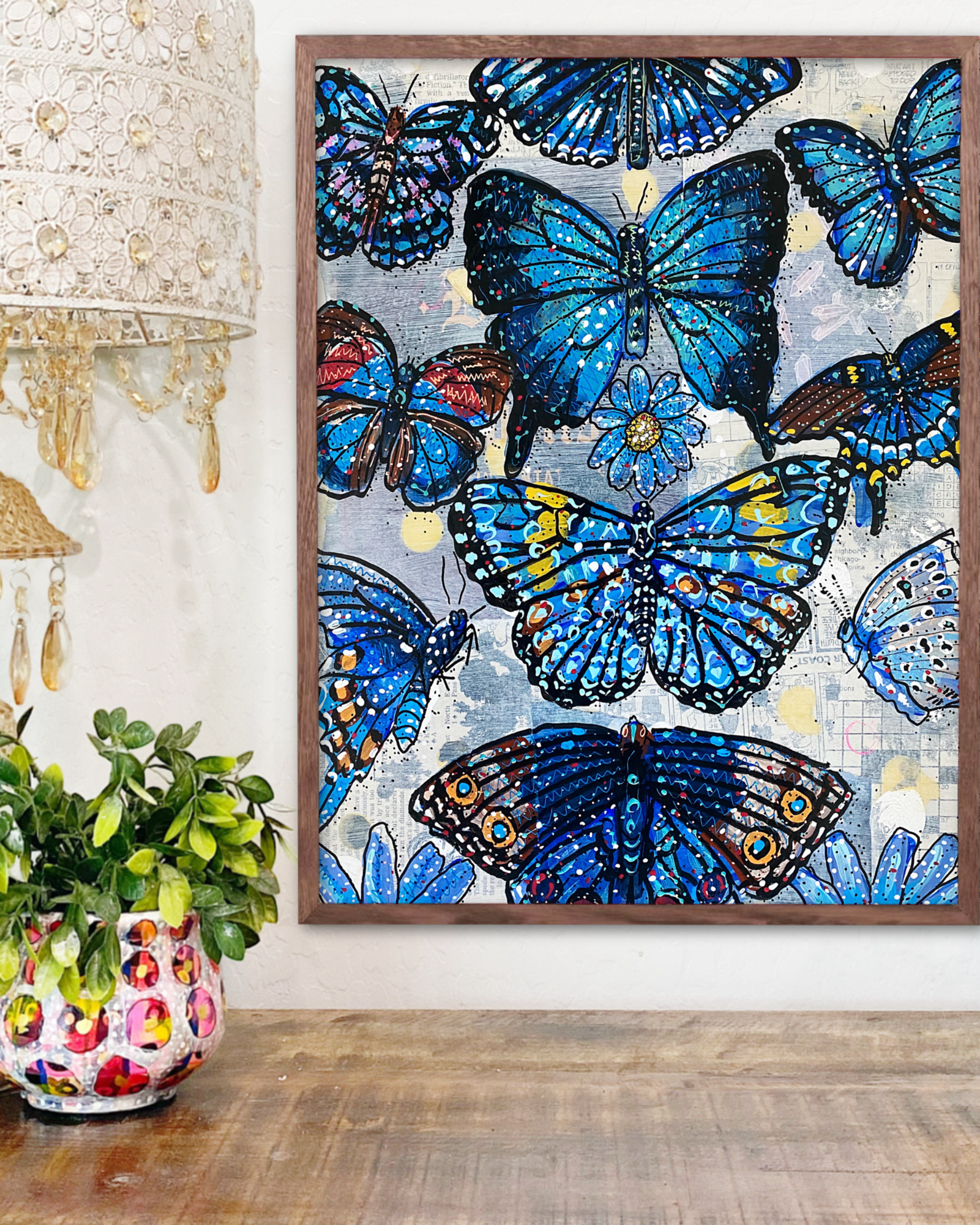 Butterfly Blue - Limited Edition Print