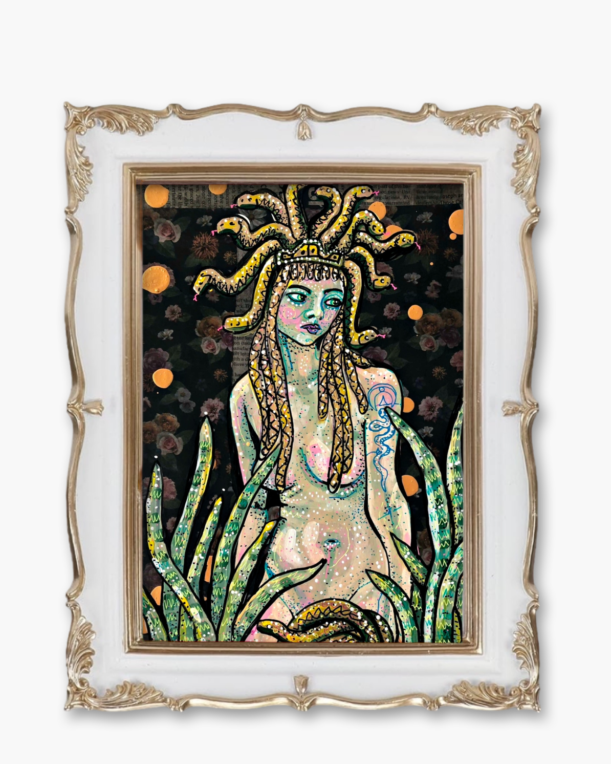 Medusa Fine Art Magnet ( Large )