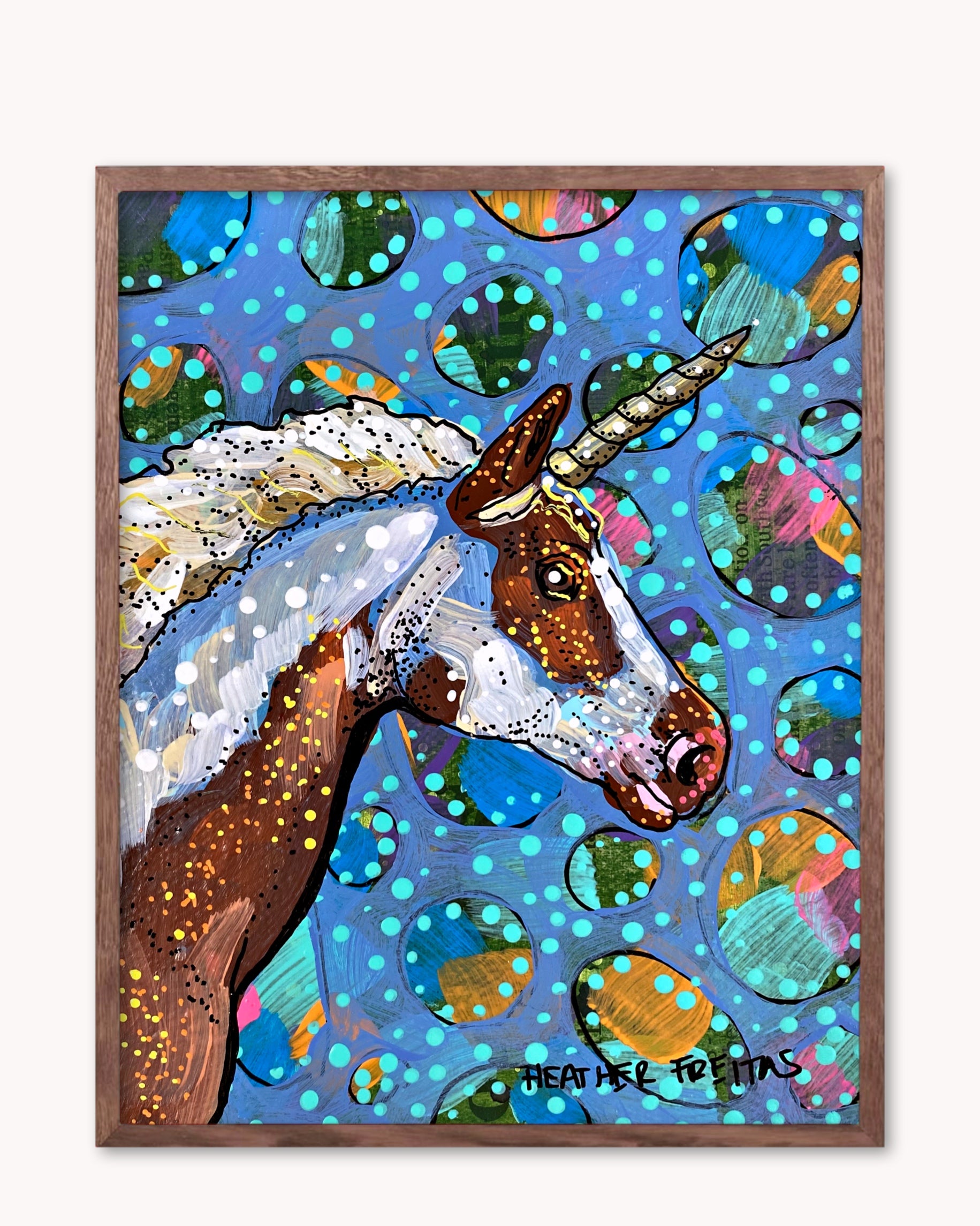 Painted Unicorn - Limited Edition Print