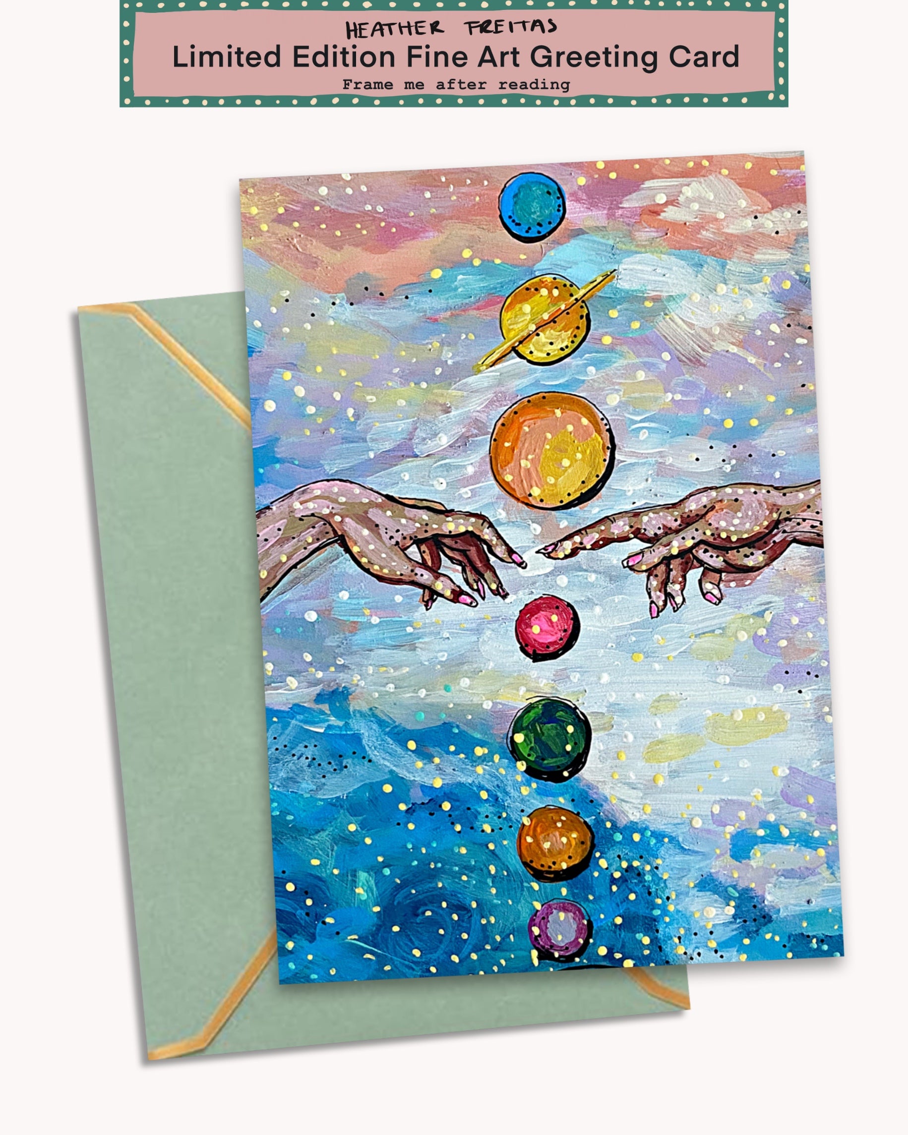 Hands - Limited Edition Greeting Card / Fine Art Print